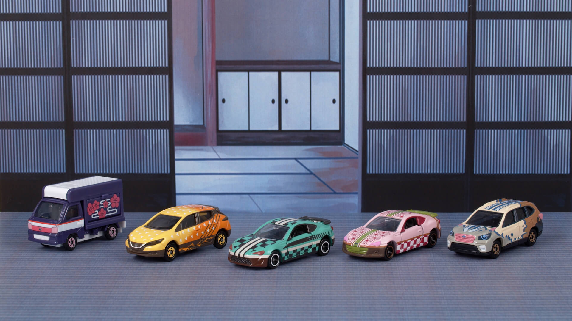 The Cast of Demon Slayer Become Toy Cars Courtesy of Tomica | Atsuko