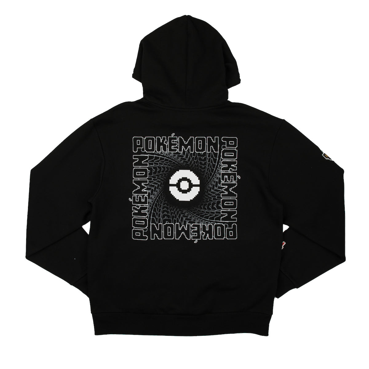 Starter Pokémon Black & Grey Panel Hoodie