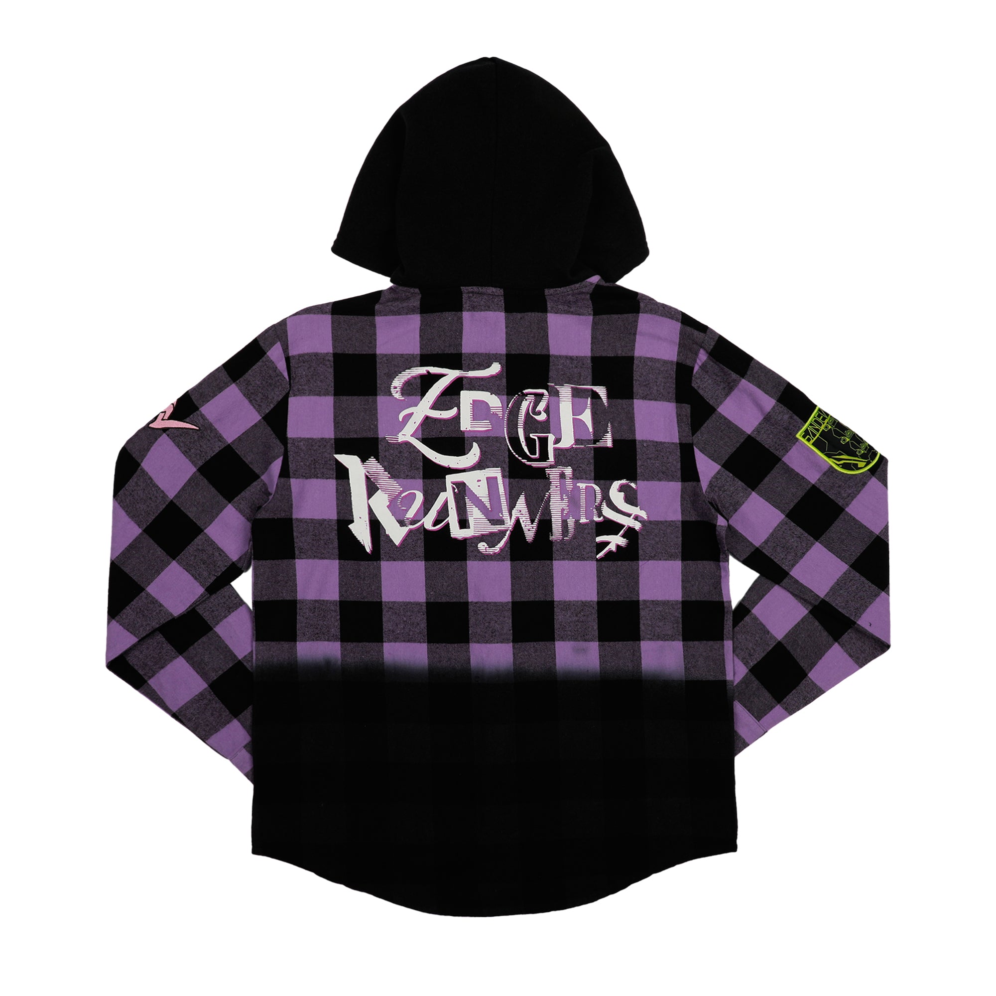 Edgerunners Flannel Hoodie