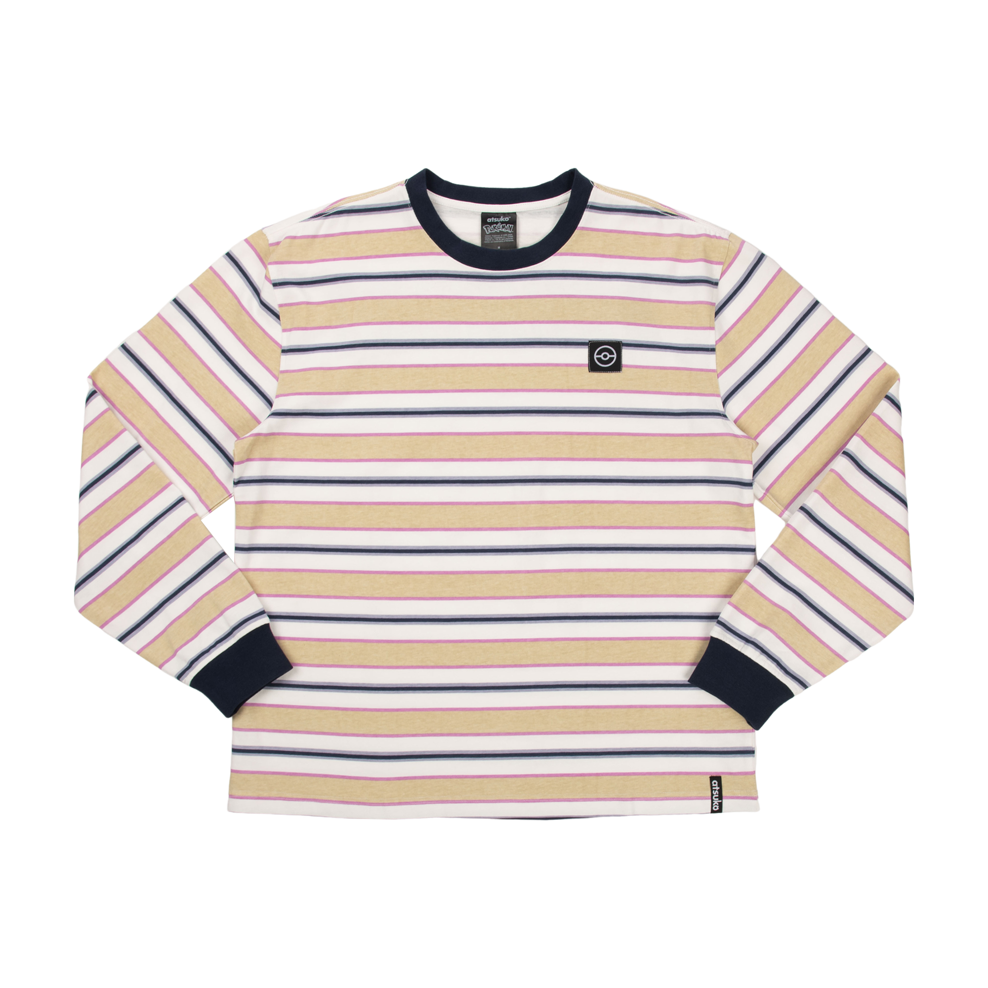 Poké Ball Multi-Striped Long Sleeve