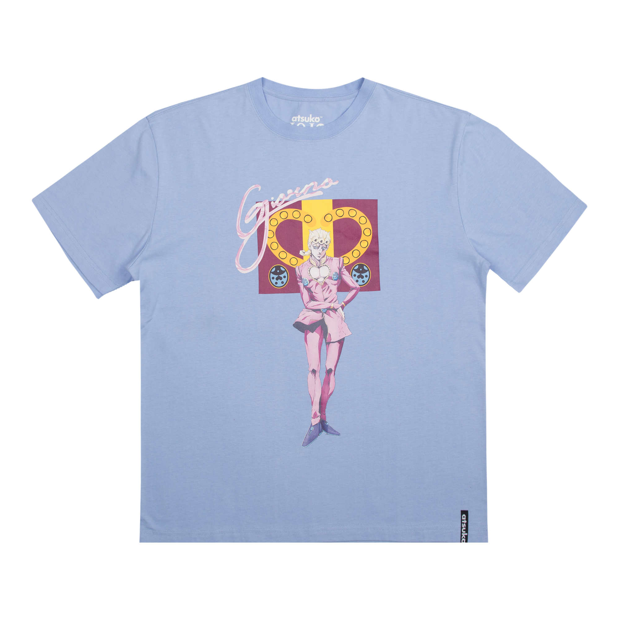 Jojo Bizarre Adventure Golden Wind Trish Chambray Tee | Official Jojo Bizarre Adventure Golden Wind Trish Chambray Tee | Official