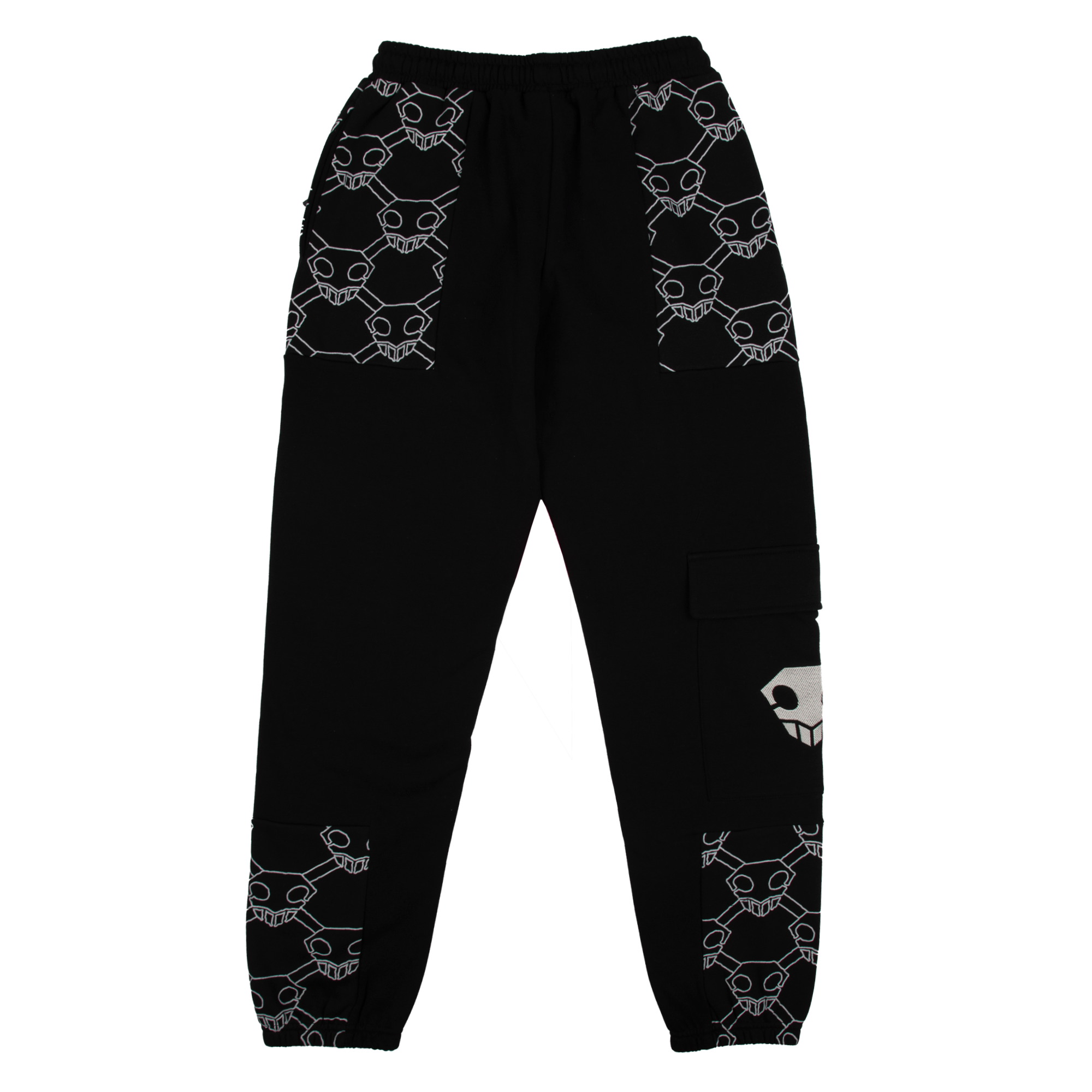BLEACH Black Cargo Sweatpant