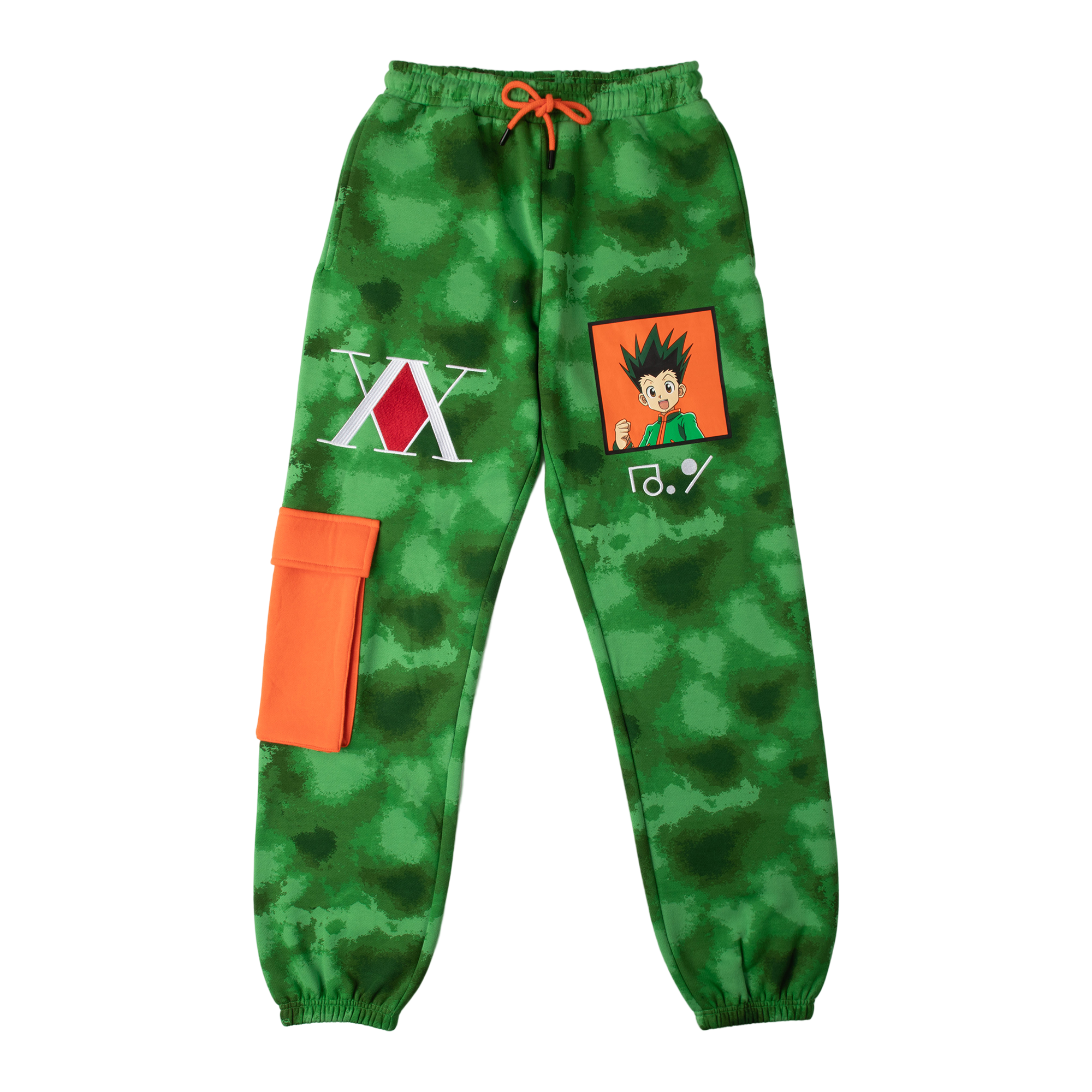Hunter X Hunter Gon Spray Paint Camo Joggers | Official Apparel