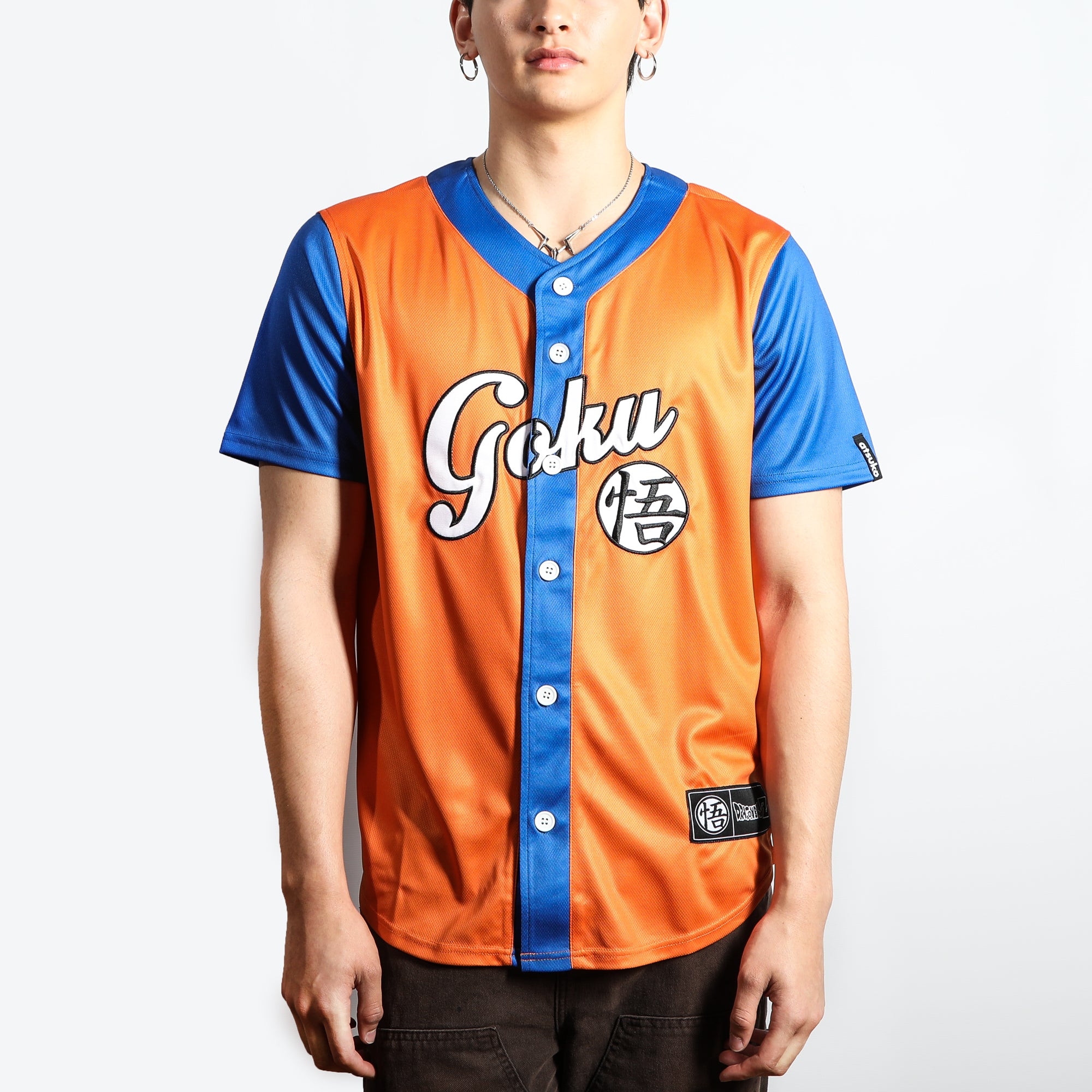 New York Mets Son Goku Dragon Ball Baseball Jersey -   Worldwide Shipping