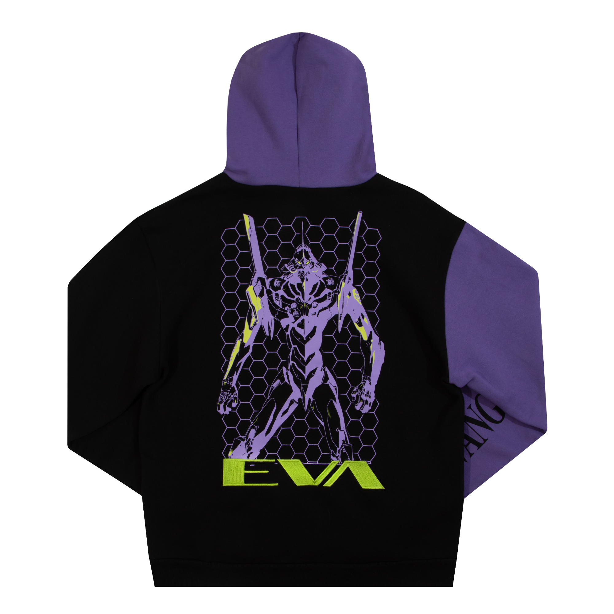 Eva Unit-01 Colorblock Hoodie