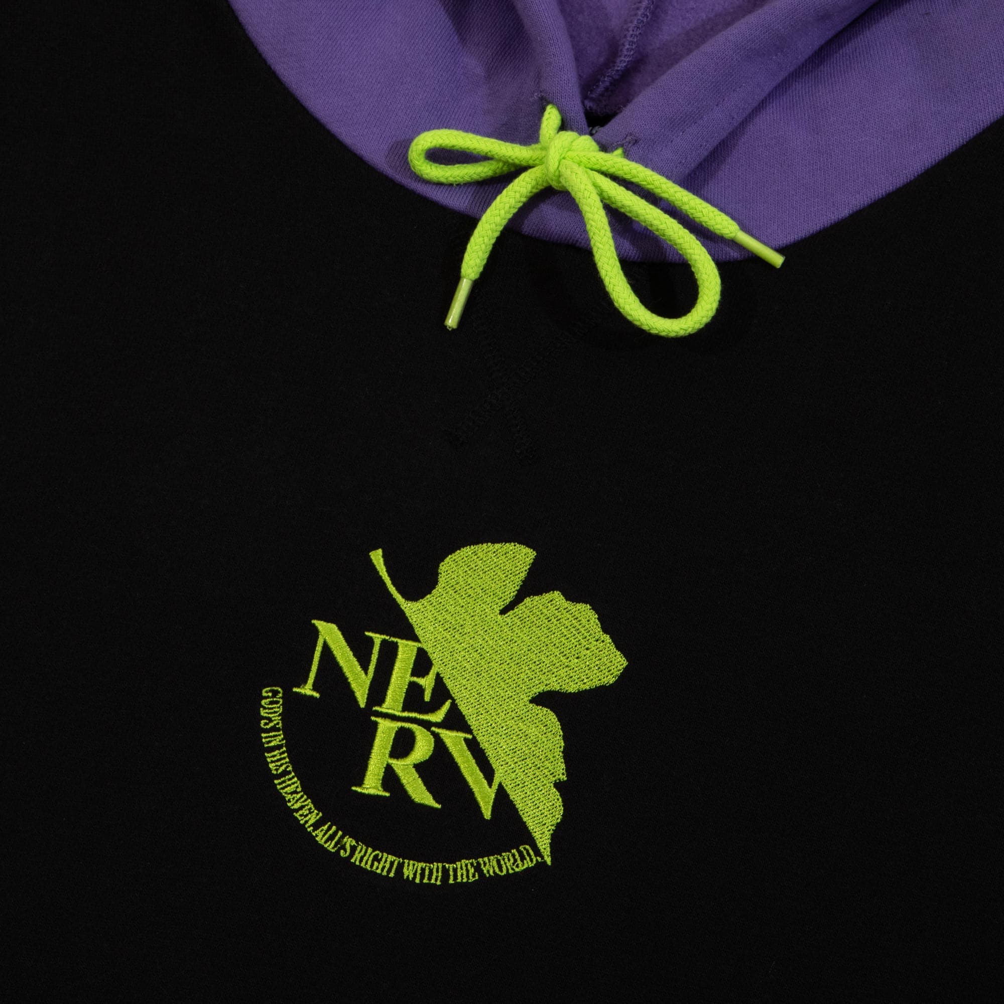 Eva Unit-01 Colorblock Hoodie