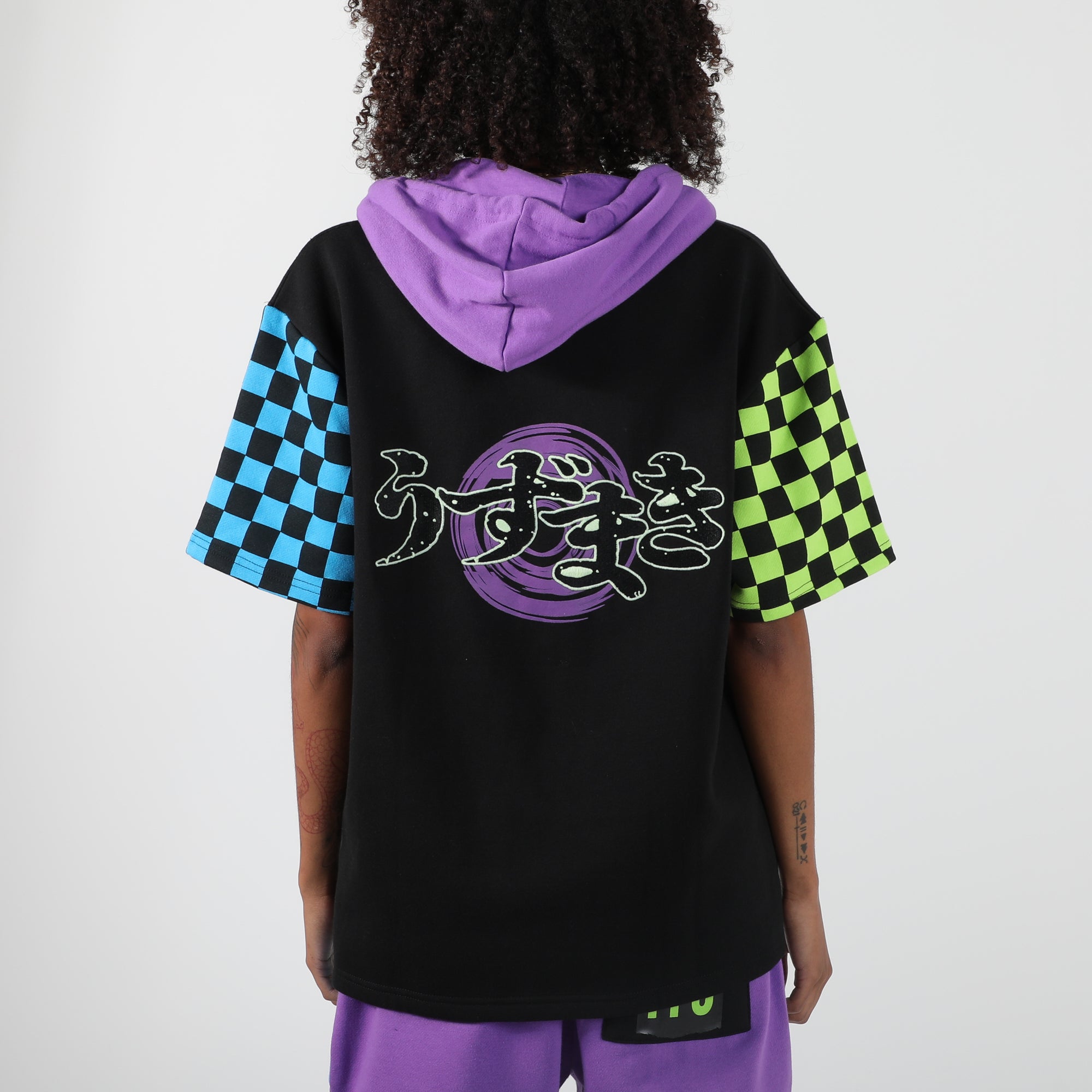 Uzumaki Glow In The Dark Short Sleeve Hoodie