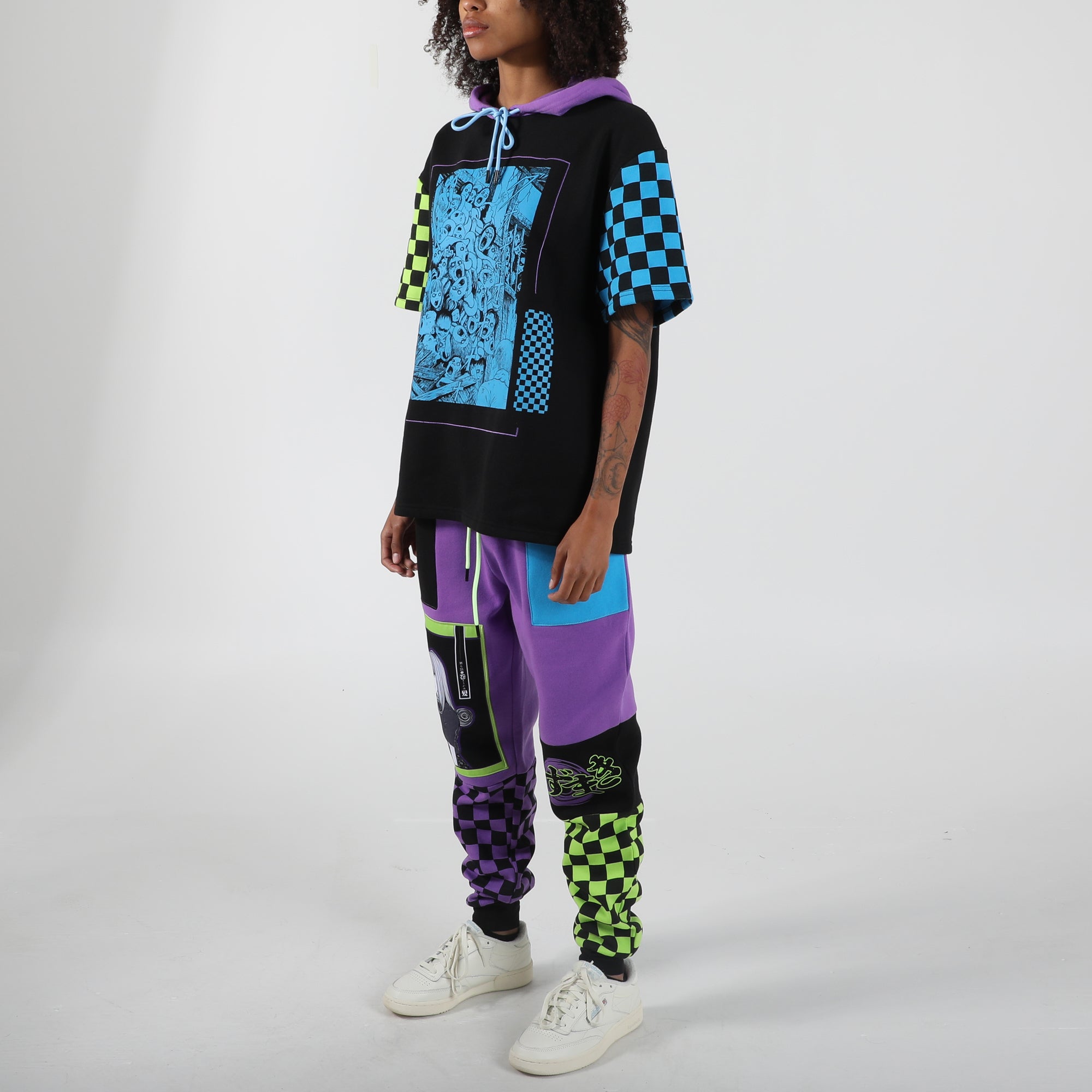 Uzumaki Glow In The Dark Short Sleeve Hoodie