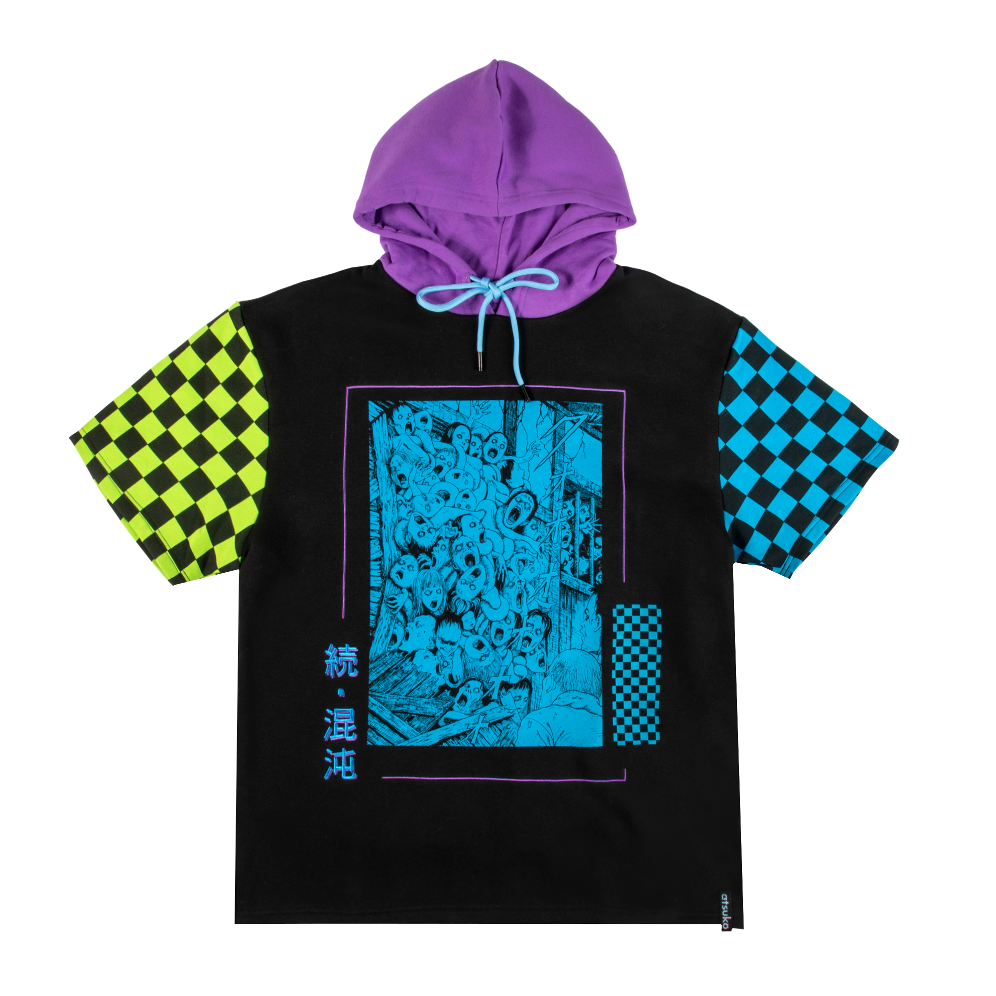 Uzumaki Glow In The Dark Short Sleeve Hoodie
