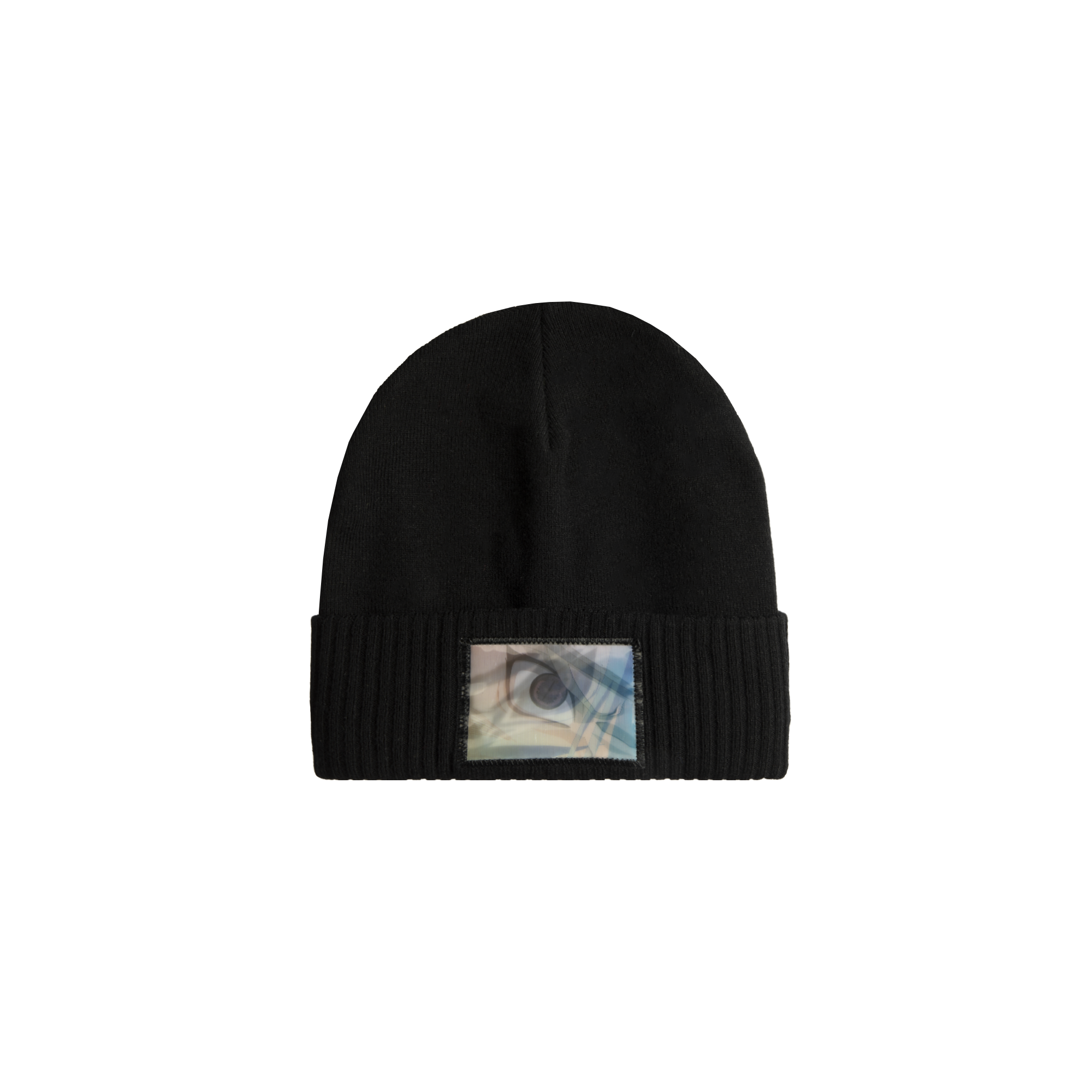 Sasuke vs Naruto Black Lenticular Beanie