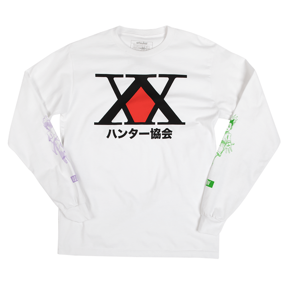 Hunter Association White Long Sleeve Tee