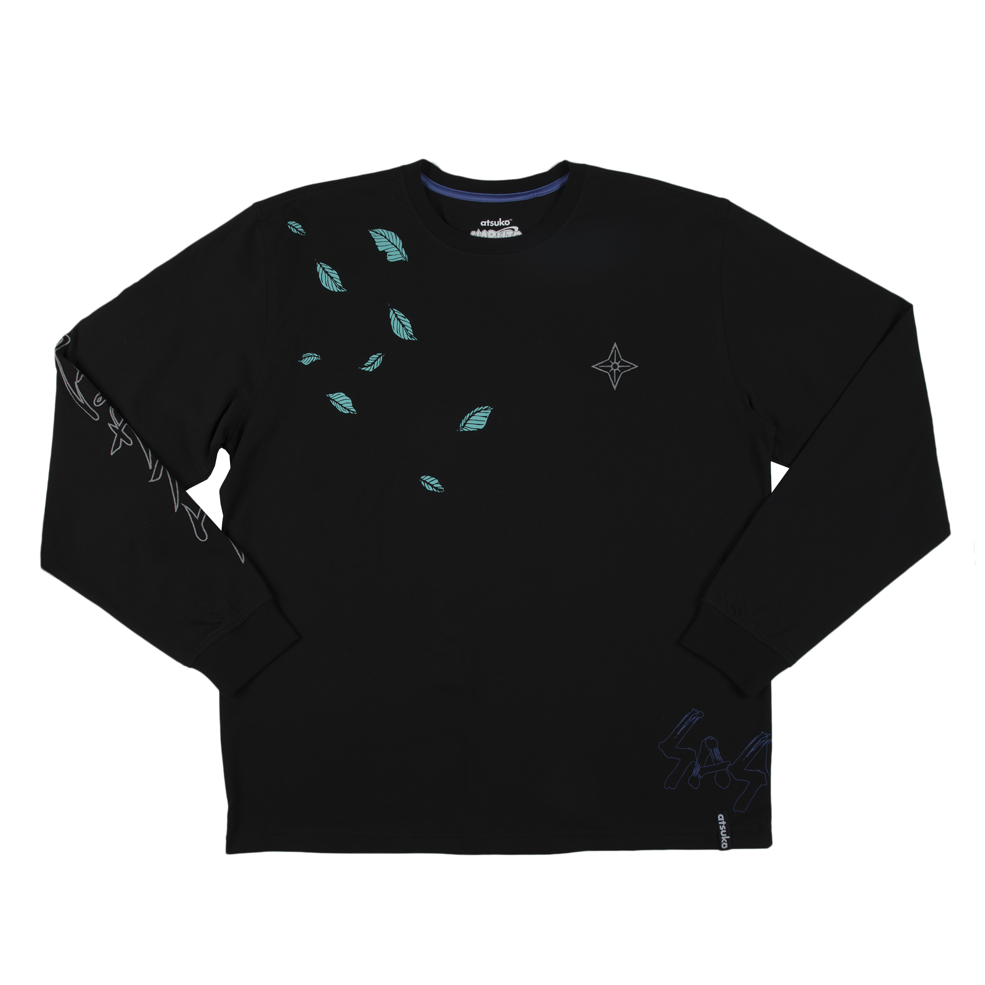 Naruto Sasuke Black Long Sleeve | Official Apparel