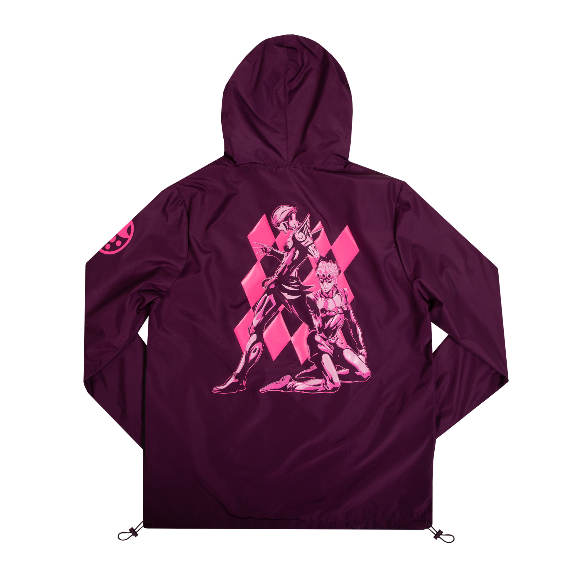 Giorno Gold Experience Purple Anorak