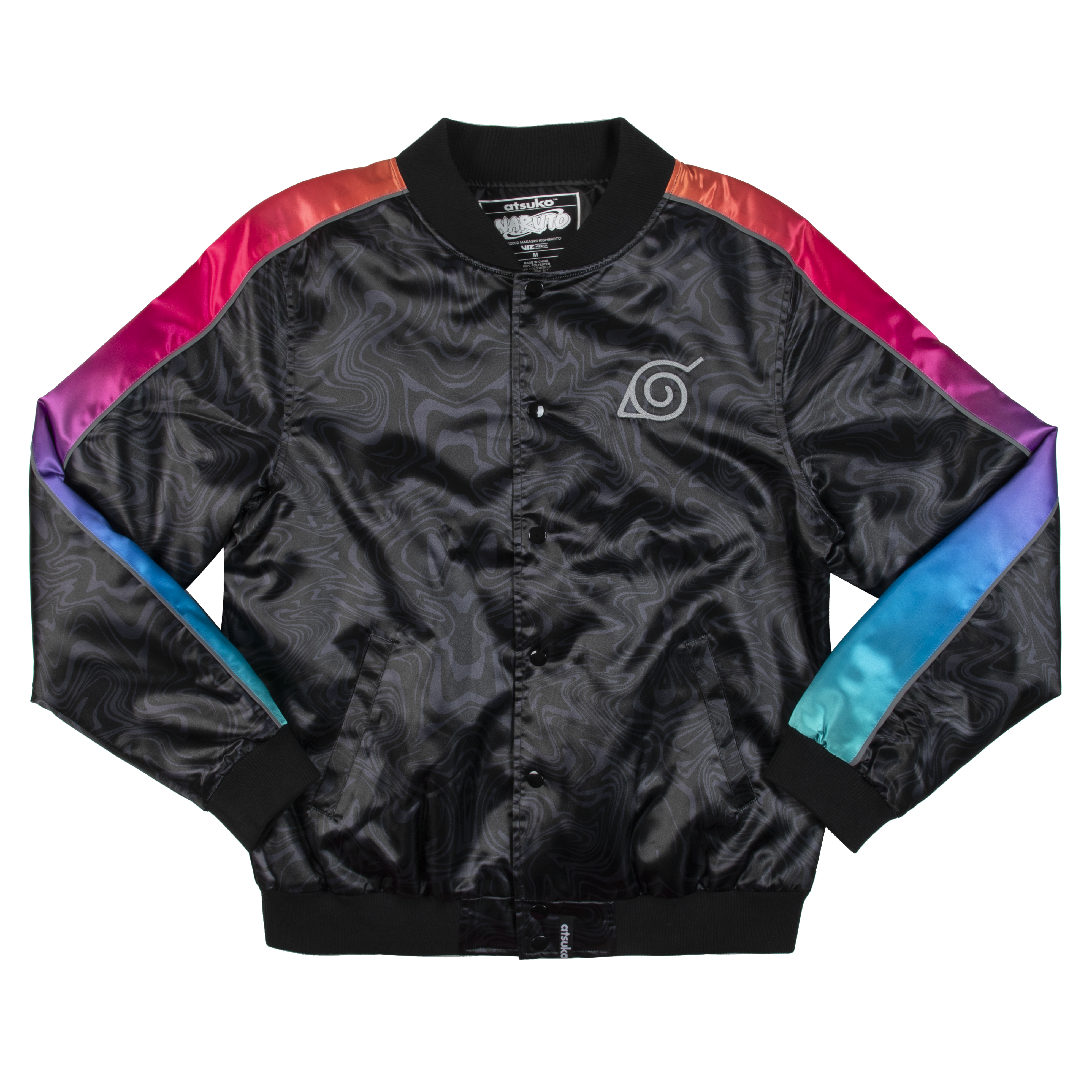 Reflective Naruto Bomber Jacket