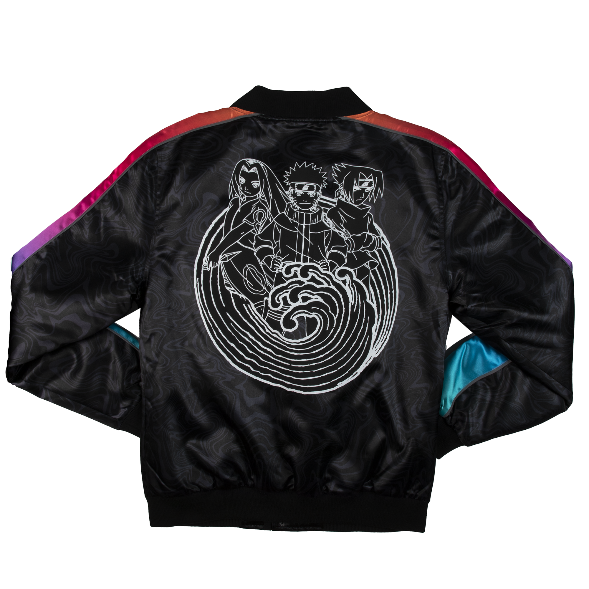 Reflective Naruto Bomber Jacket