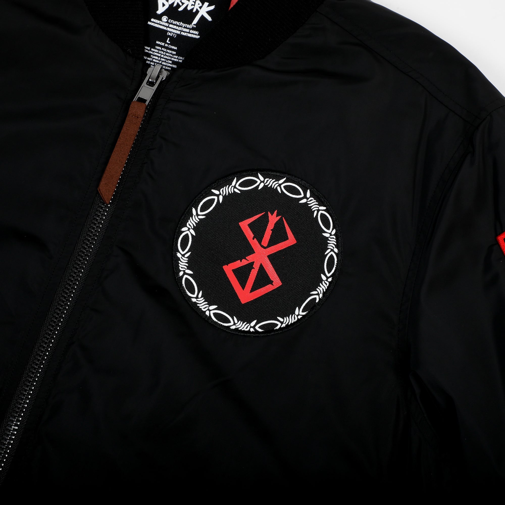 Skull Knight Black Bomber Jacket