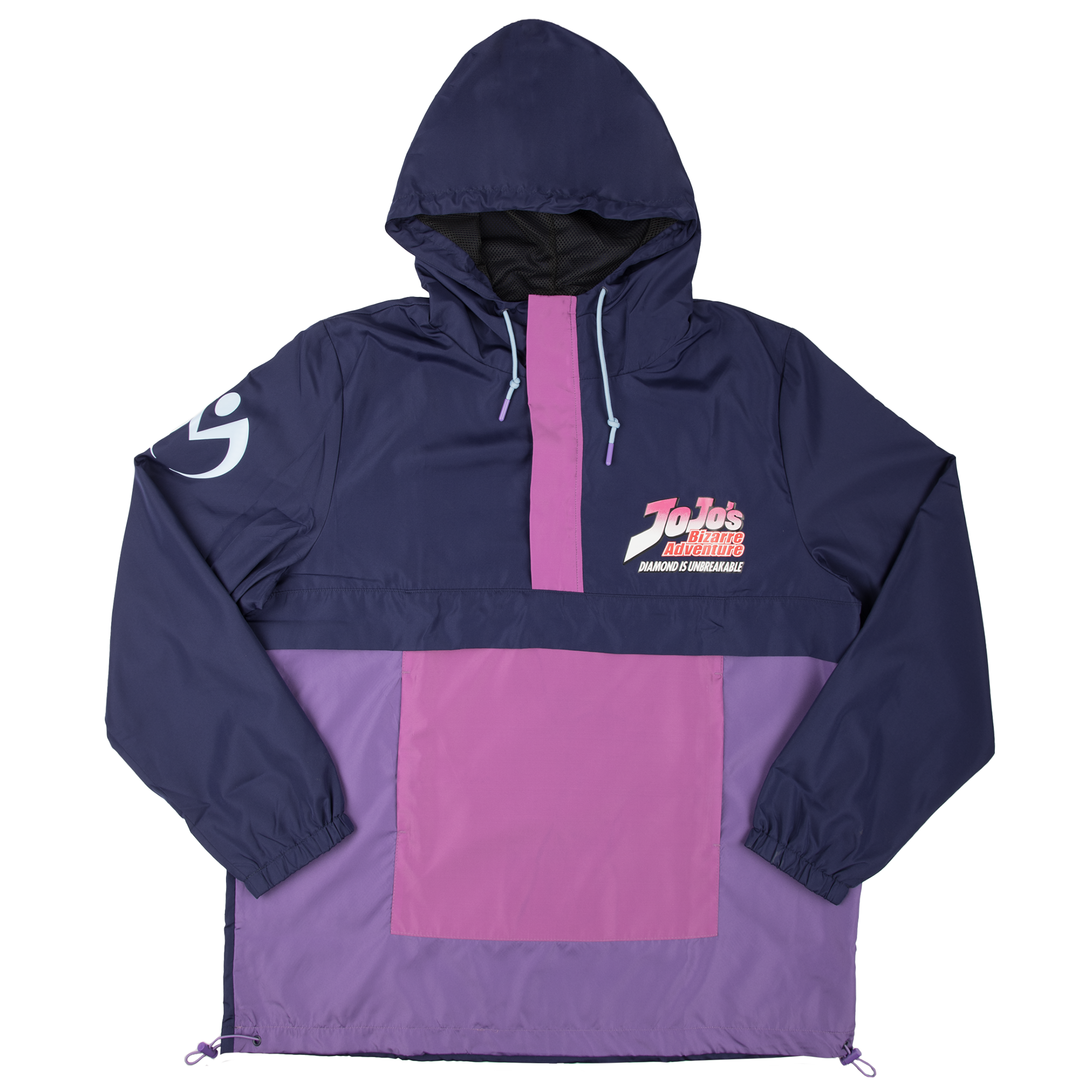 JoJo's Bizarre Adventure Diamond Is Unbreakable Purple Anorak JoJo's Bizarre Adventure Diamond Is Unbreakable Purple Anorak