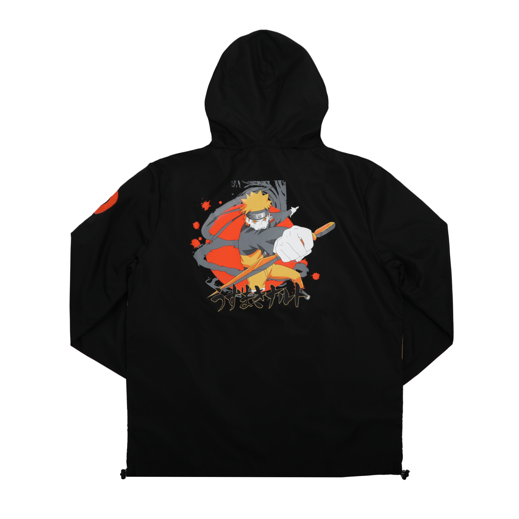 Shuriken Naruto Black Anorak