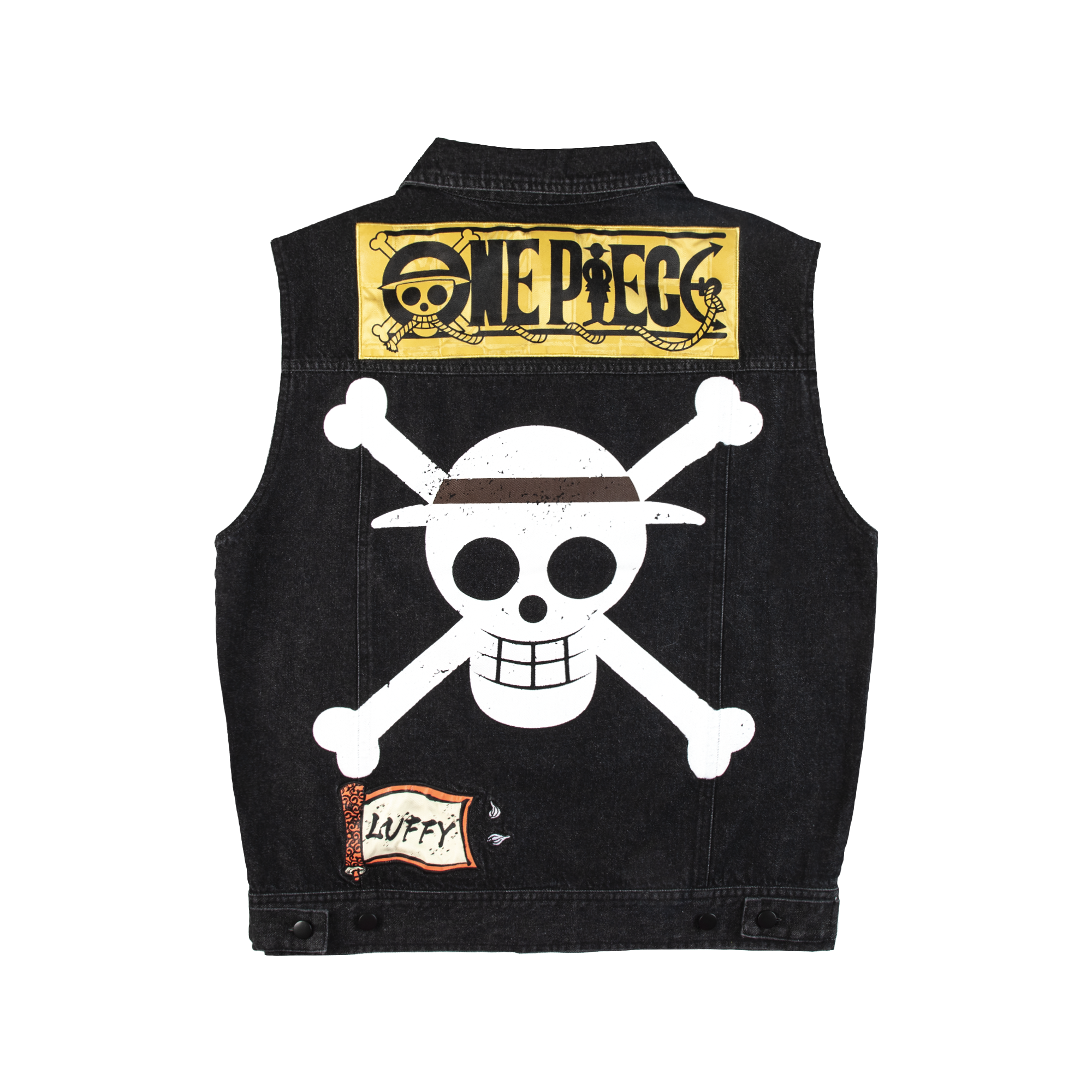 Luffy Denim Vest