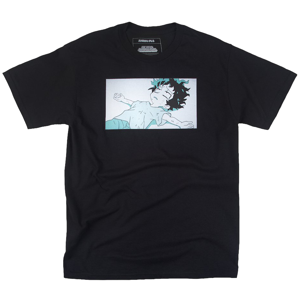 Quirkless Kid Deku Black Tee