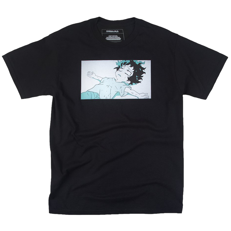 Quirkless Kid Deku Black Tee