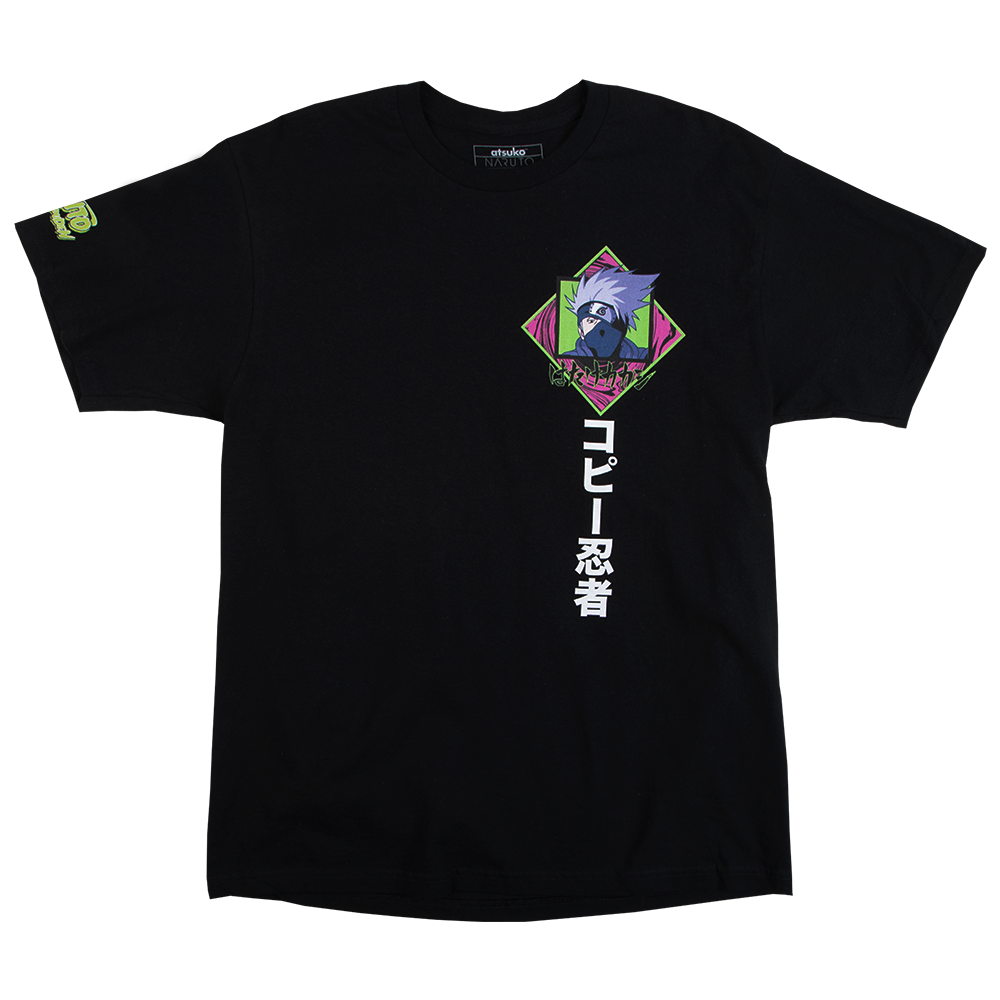 Kakashi Kanji Black Tee