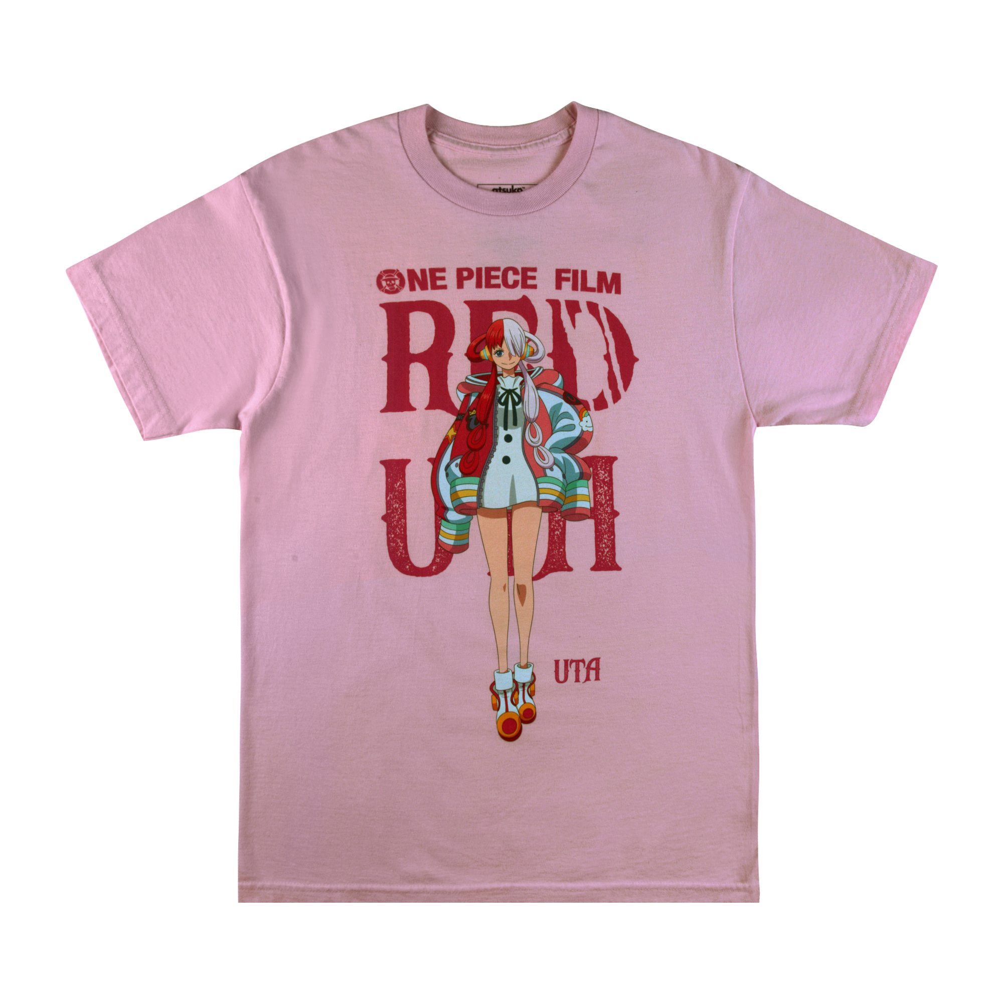 One Piece Film Red Uta Pink Tee Official Apparel Accessories