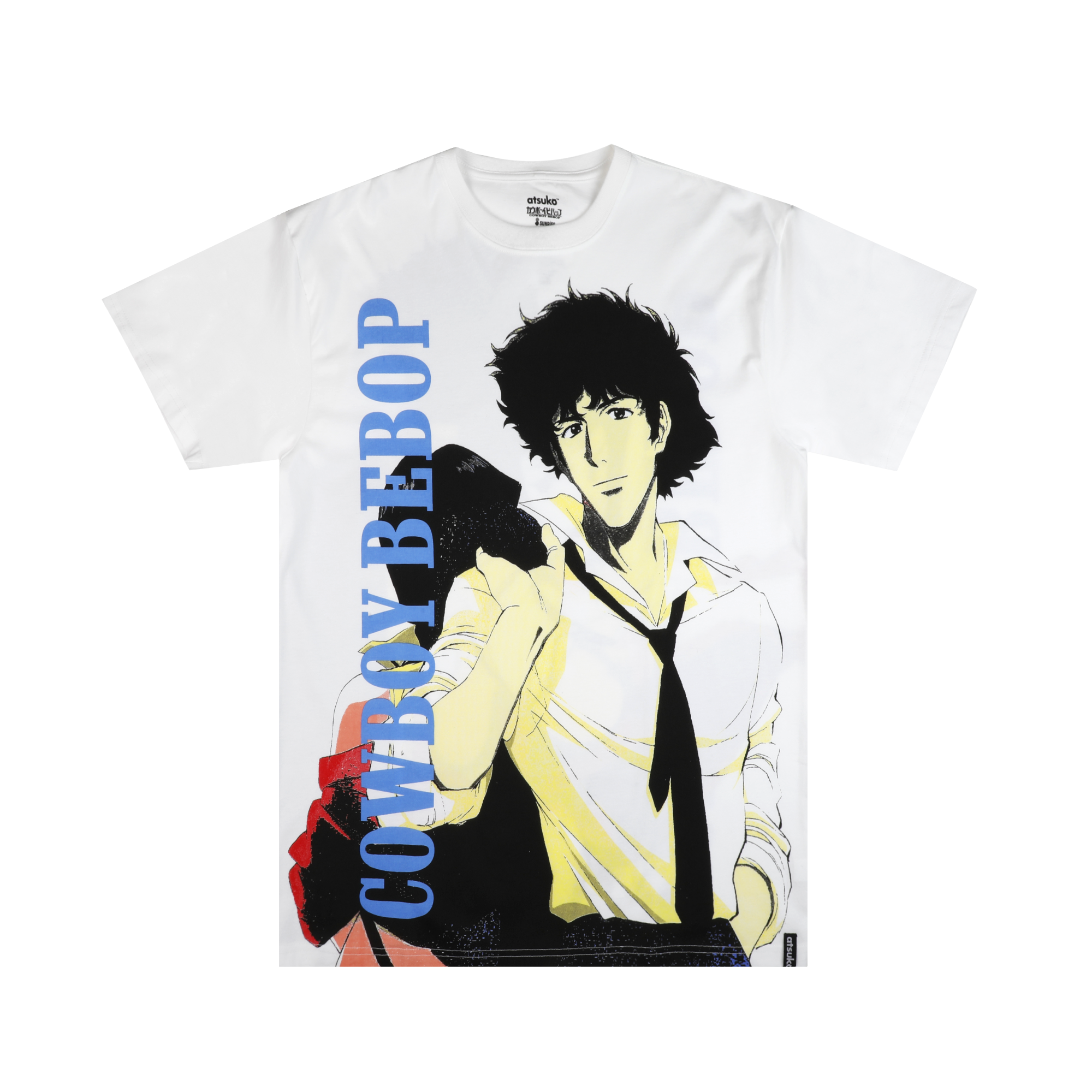 Cowboy Bebop Spike & Faye Large Print Tee | Official Apparel Cowboy Bebop Spike & Faye Large Print Tee | Official Apparel