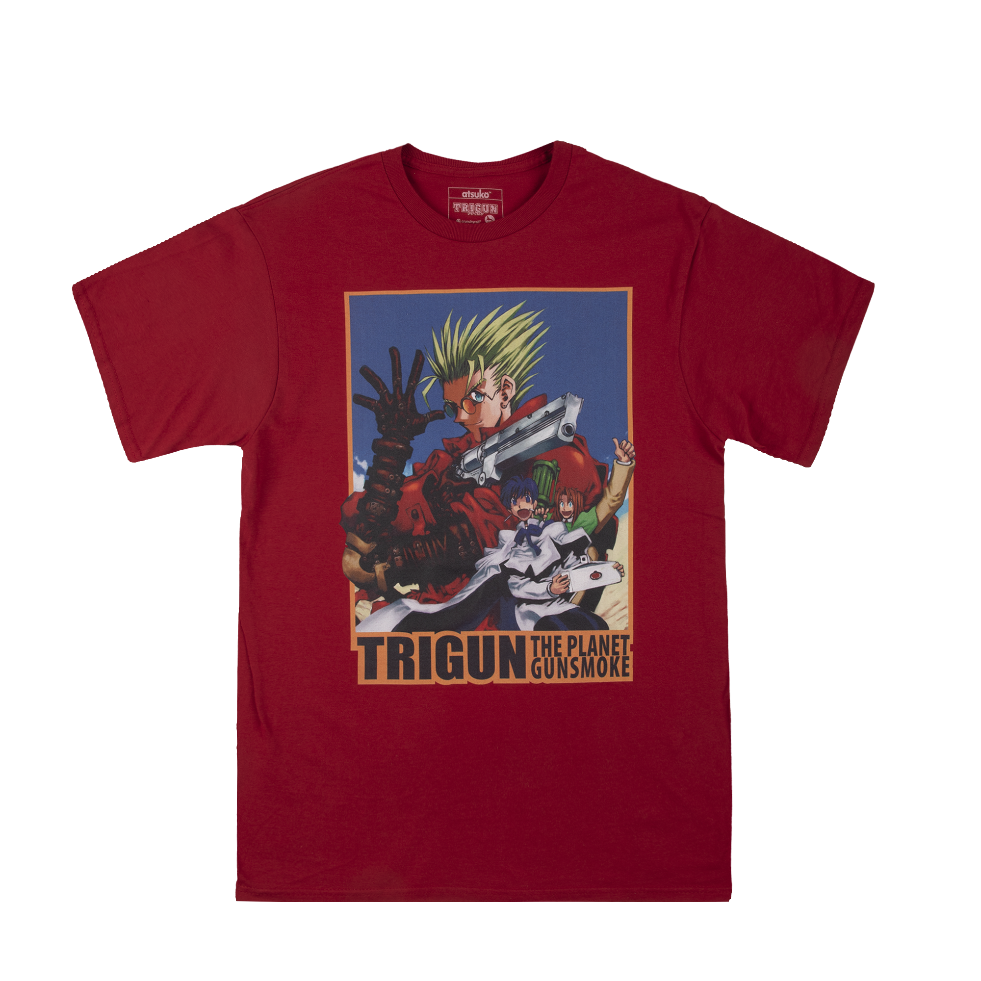 Trigun Planet Gun Smoke Tee | Official Apparel & Accessories