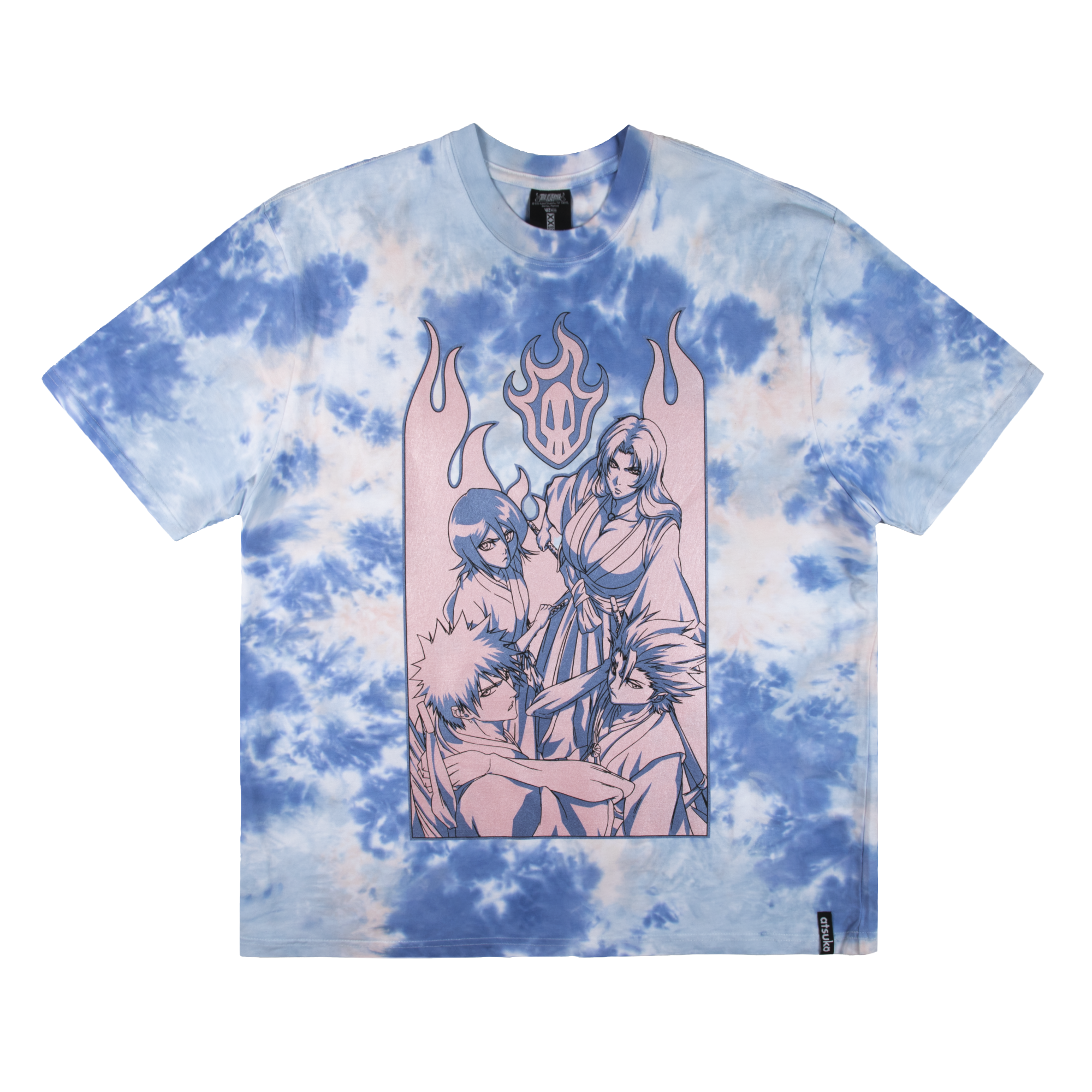 【tofu】BLEACH BLEACH Team Ichigo Tie Dye Tee | Official Apparel & Accessories