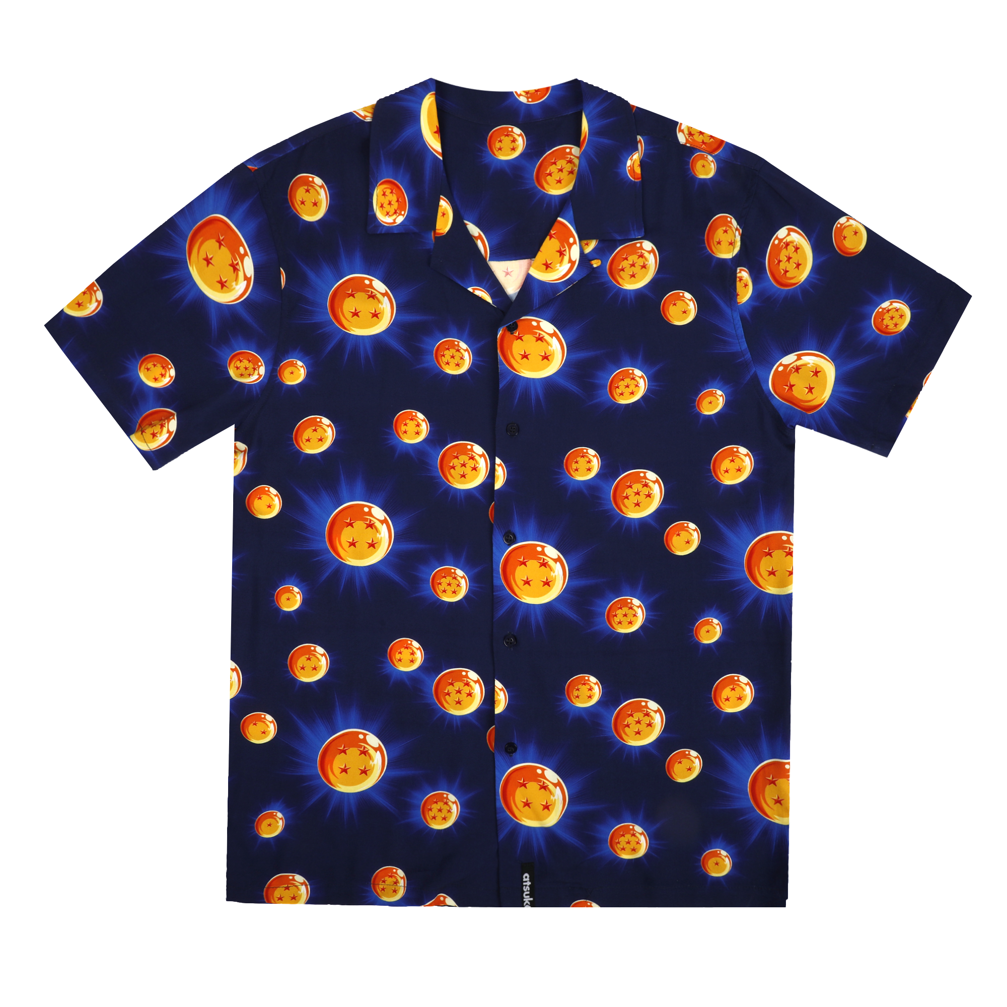 Blue Dragon Balls Button-Down Shirt