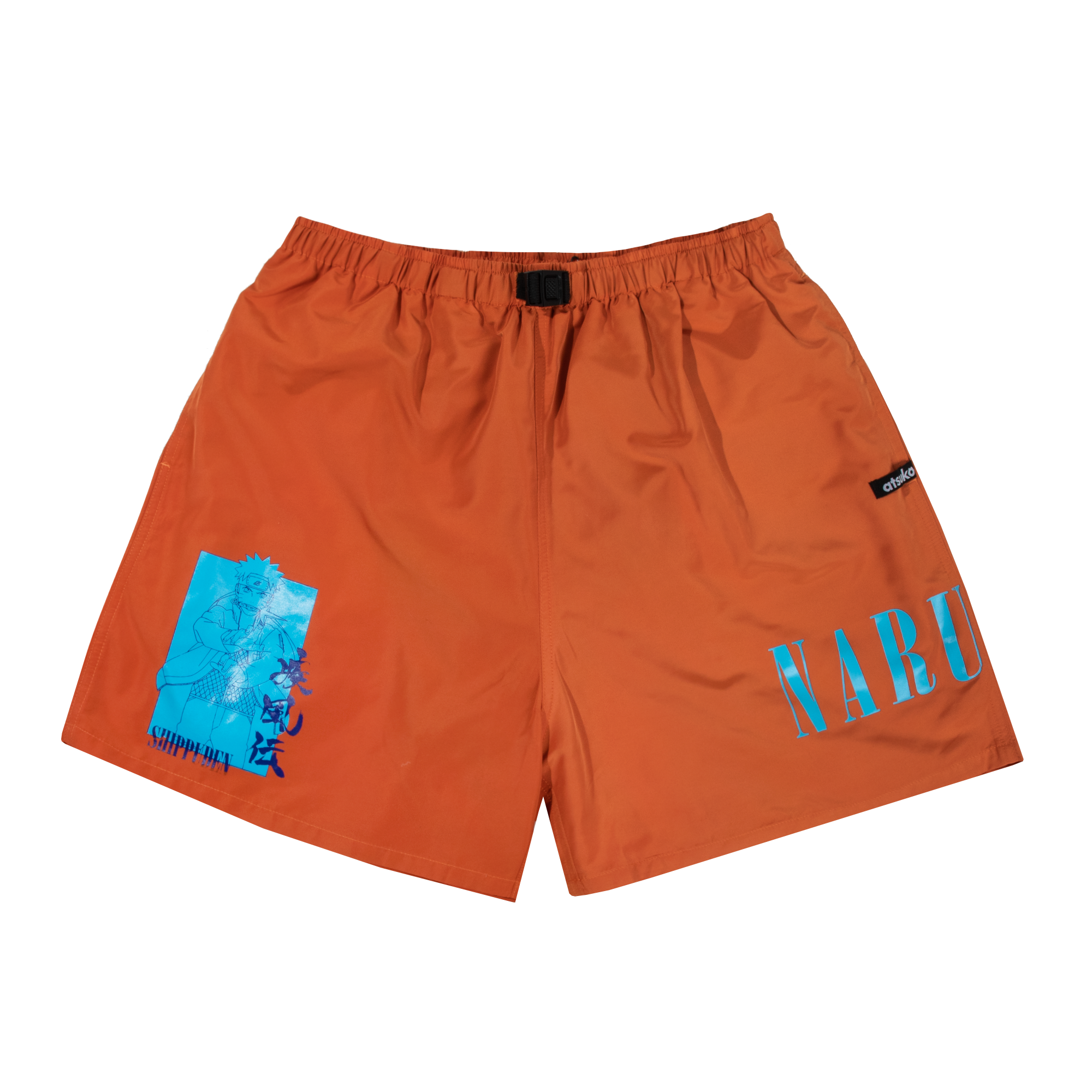 Naruto Orange Belted Shorts