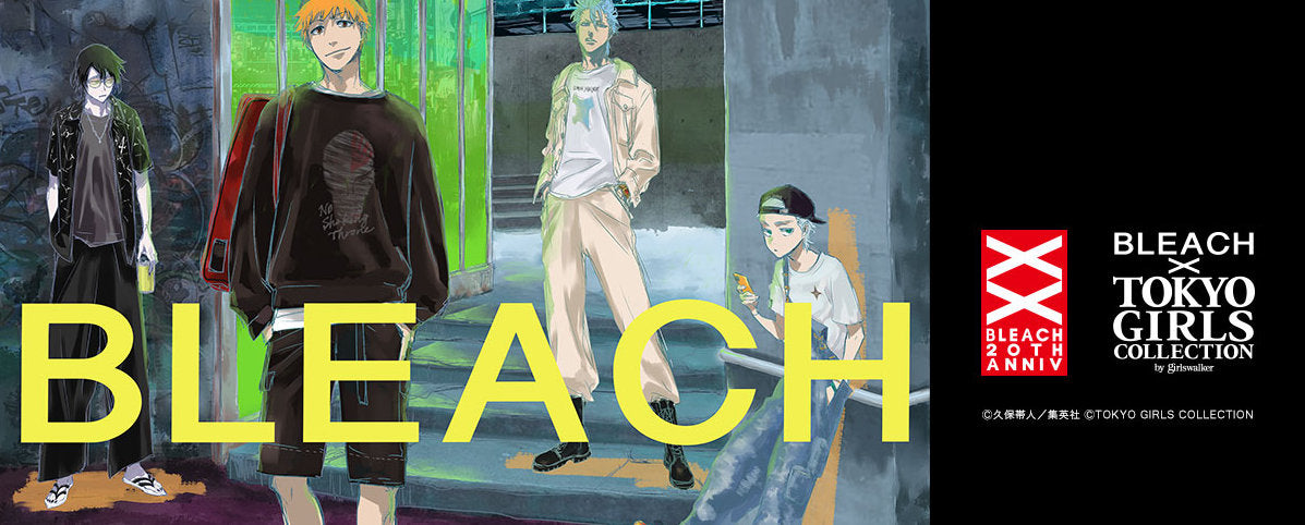Bleach Teams Up with Tokyo Girl's Collection for New Apparel Items