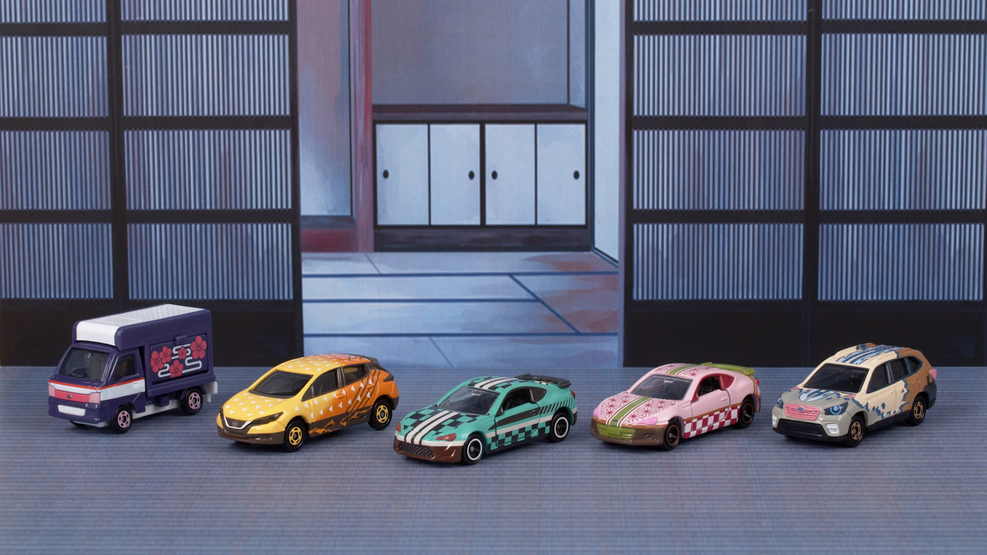 The Cast of Demon Slayer Become Toy Cars Courtesy of Tomica