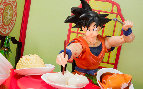 Goku Chows Down in the Hungriest S.H Figuarts Dragon Ball Z Toy Ever