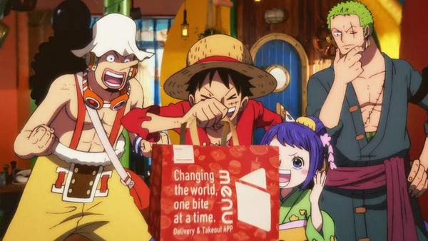 One Piece Pirates Featured in New Food Delivery App Commercial