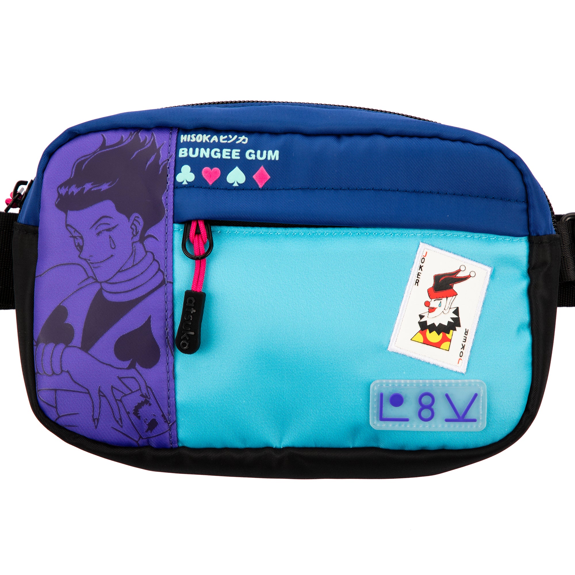 Hisoka Bungee Gum Nylon Sling Bag