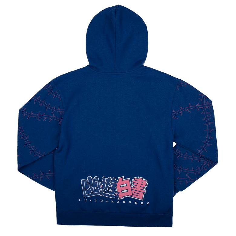 Yu Yu Hakusho Kurama Rose Thorn Whip Hoodie Official Apparel