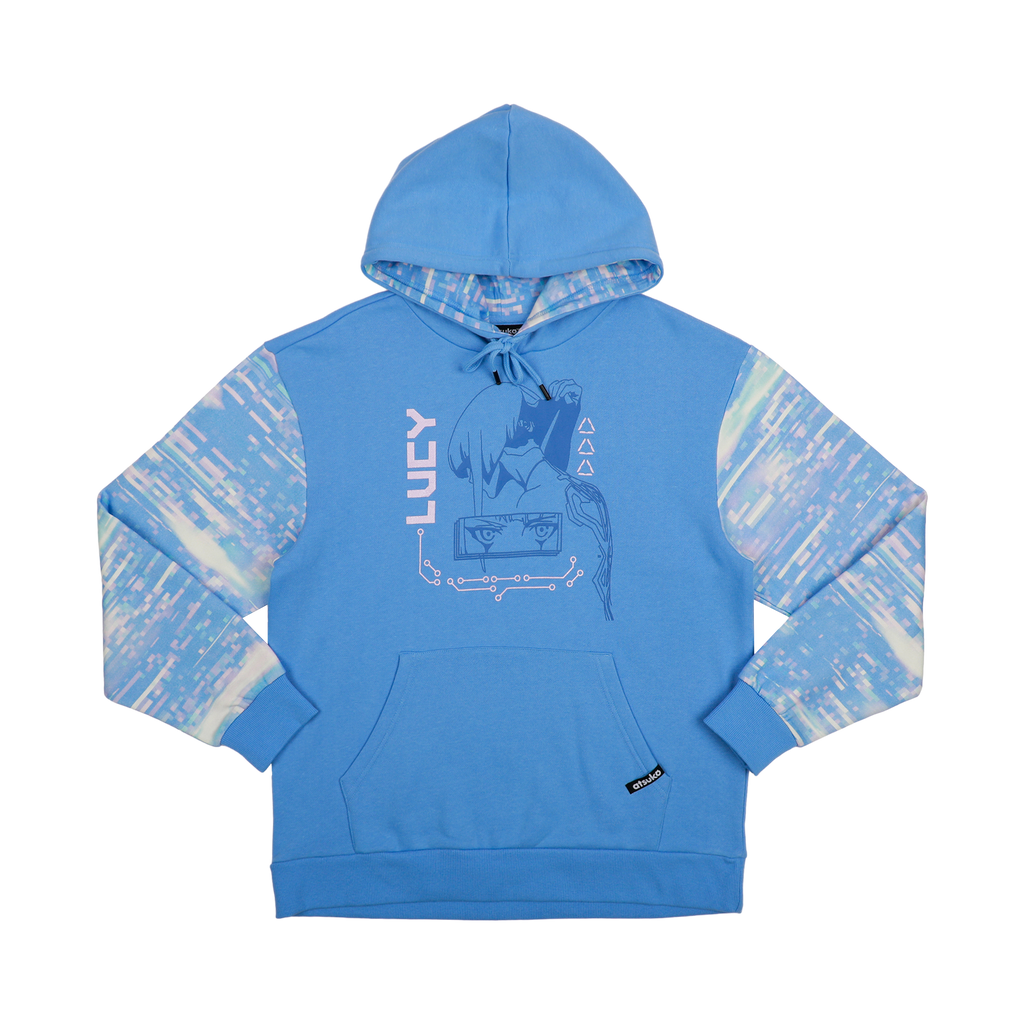 Lucy Blue Hoodie Cyberpunk Edgerunners Atsuko