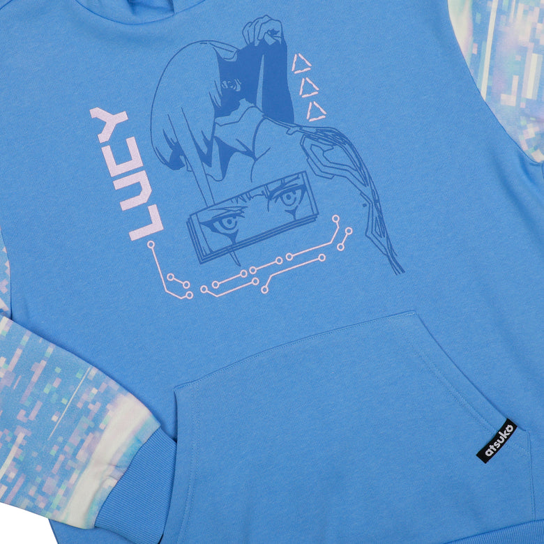 Lucy Blue Hoodie - Cyberpunk: Edgerunners | Atsuko