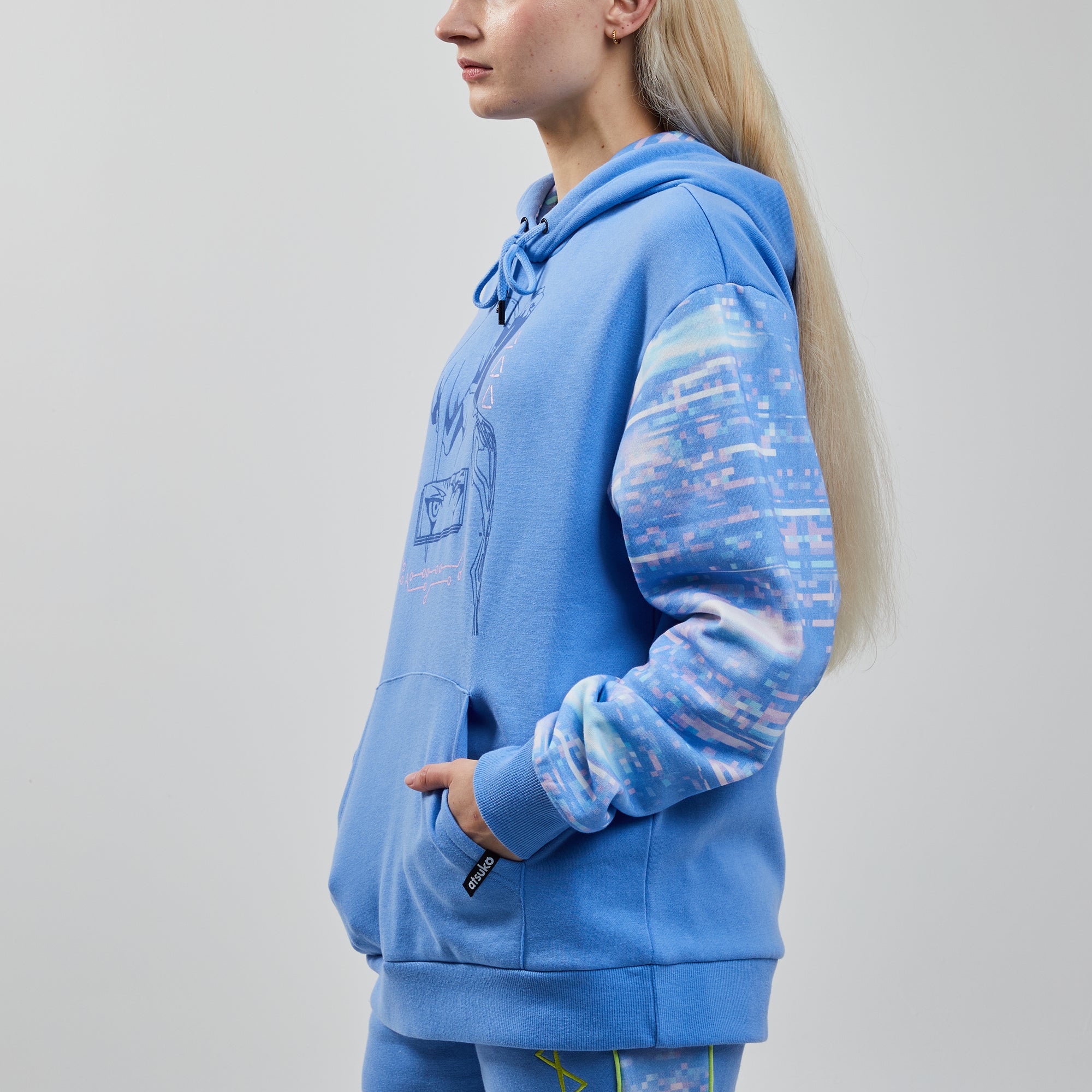 Lucy Blue Hoodie