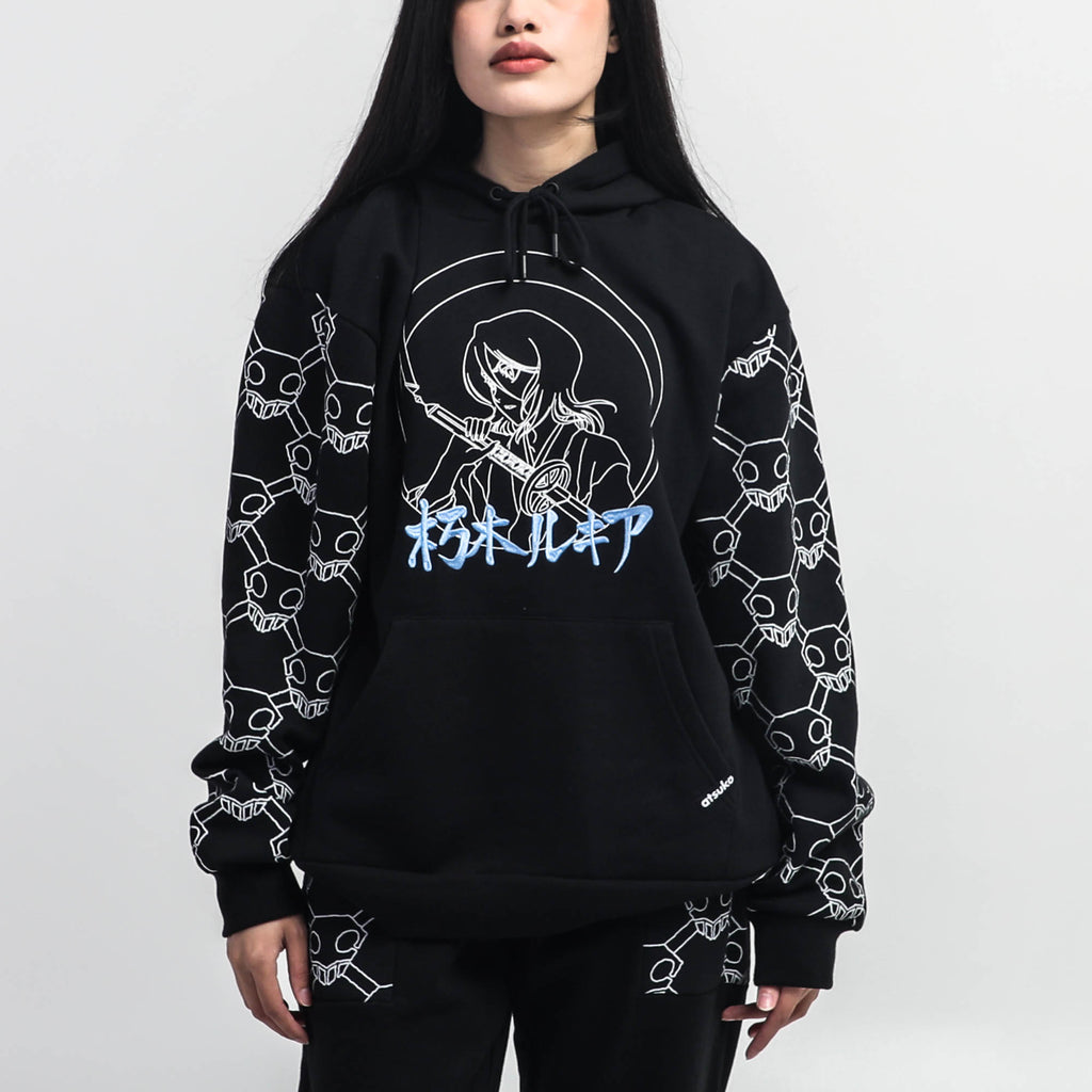 Bleach black outlet hoodie