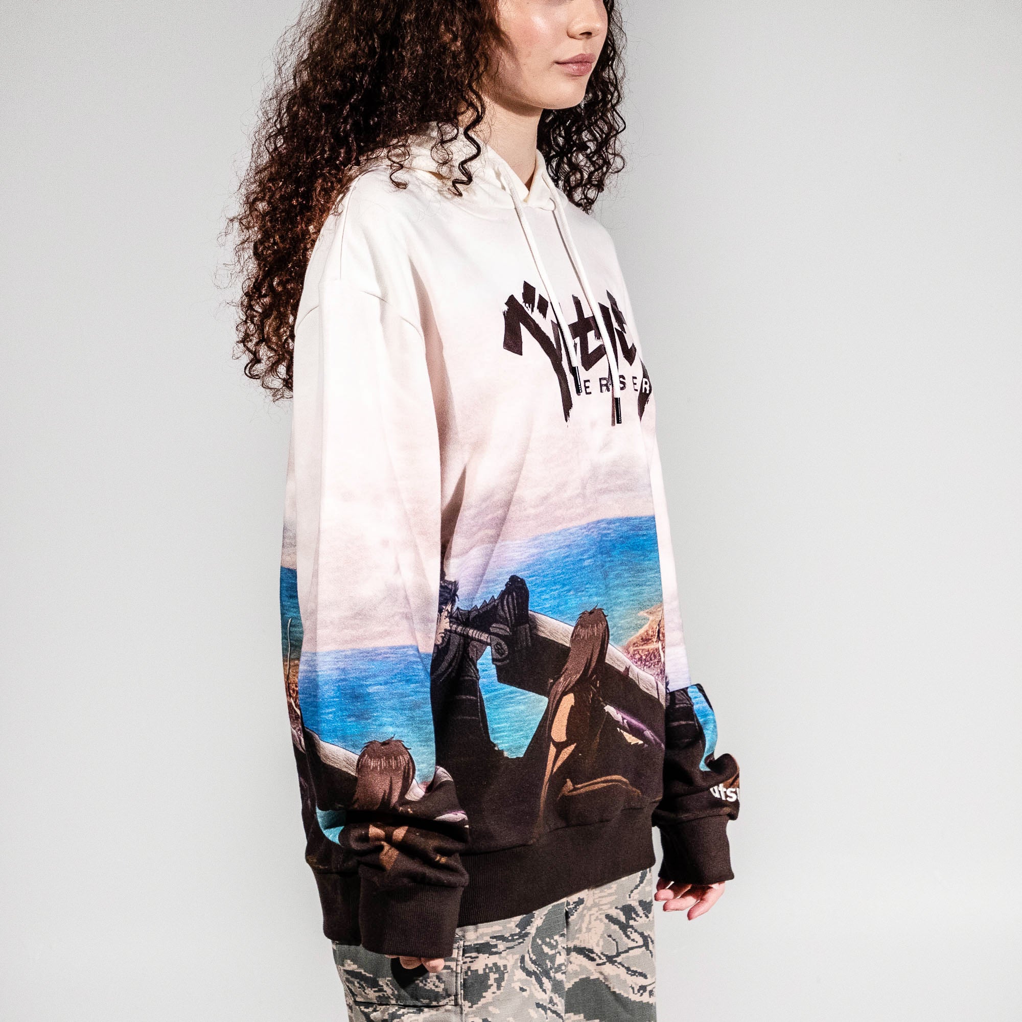 Enoch Village Scene All Over Print Hoodie