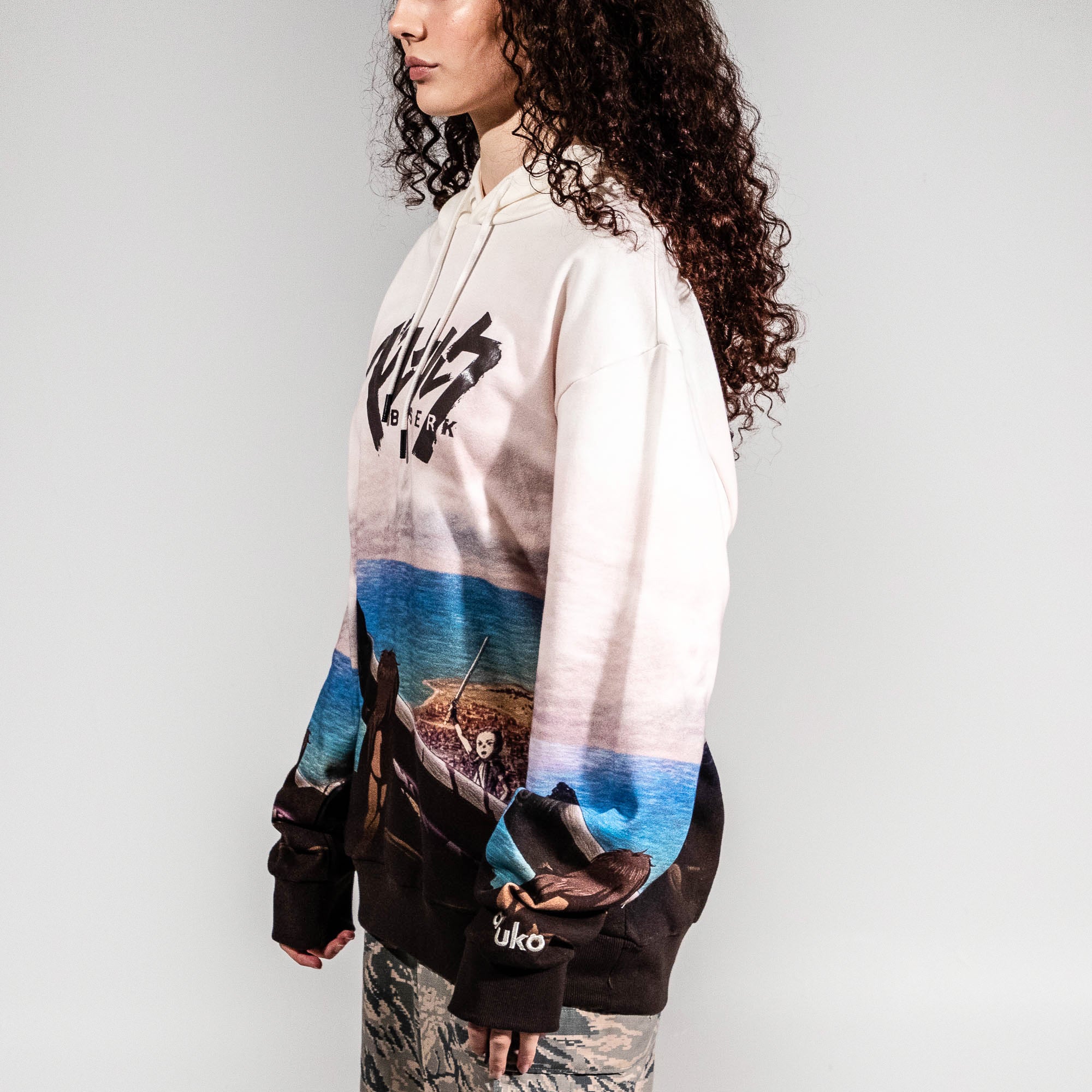 Enoch Village Scene All Over Print Hoodie