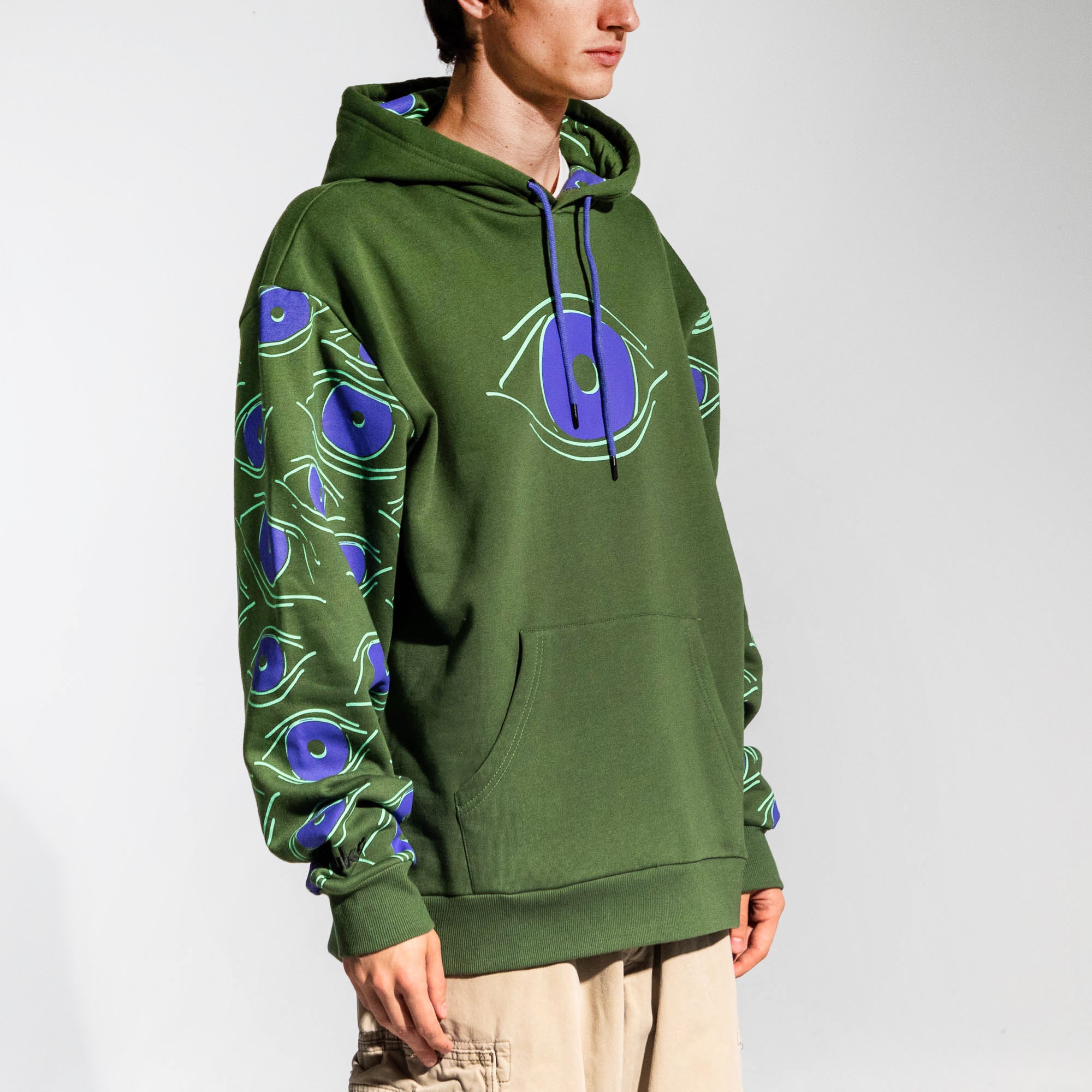 Jaganshi Hiei Green Hoodie