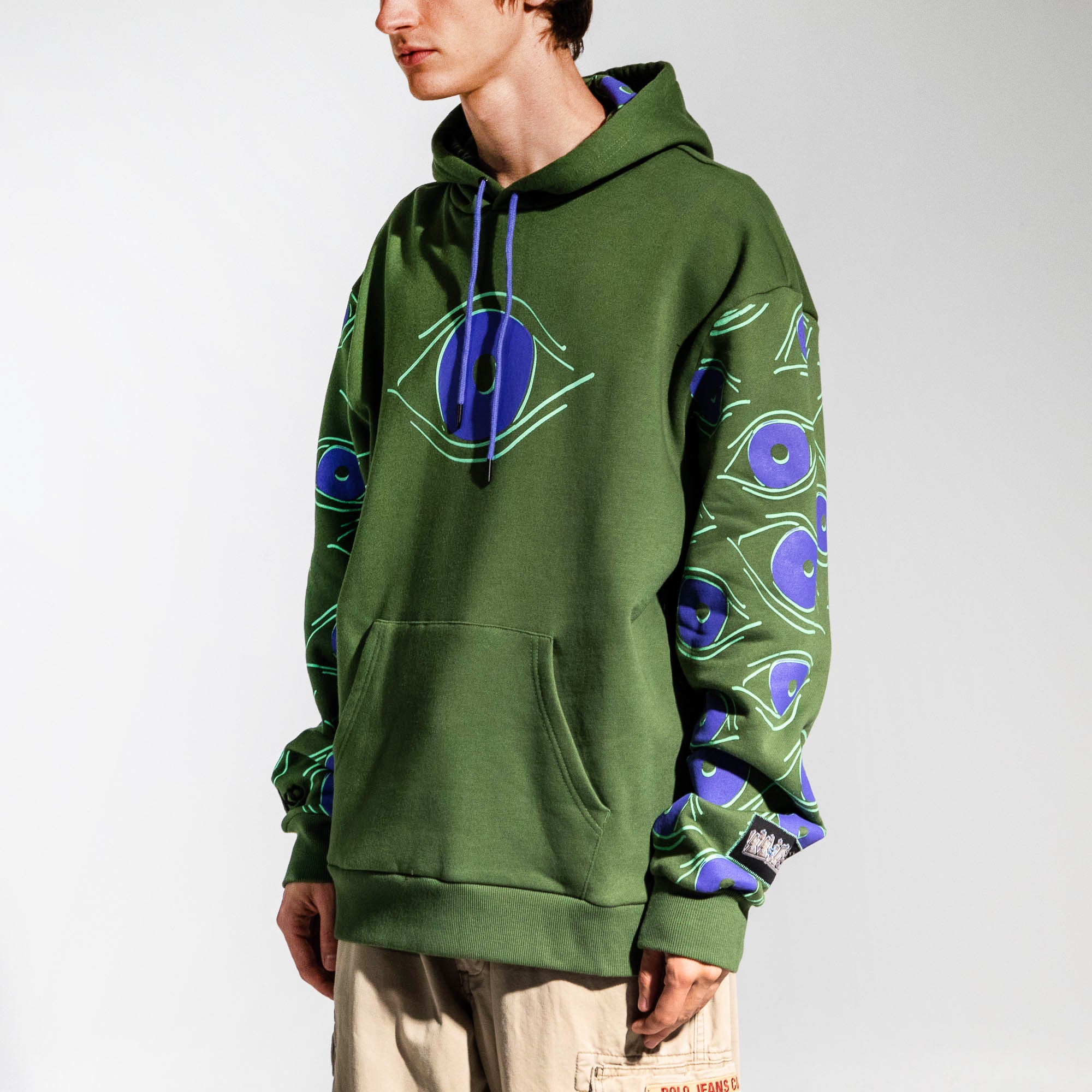 Jaganshi Hiei Green Hoodie