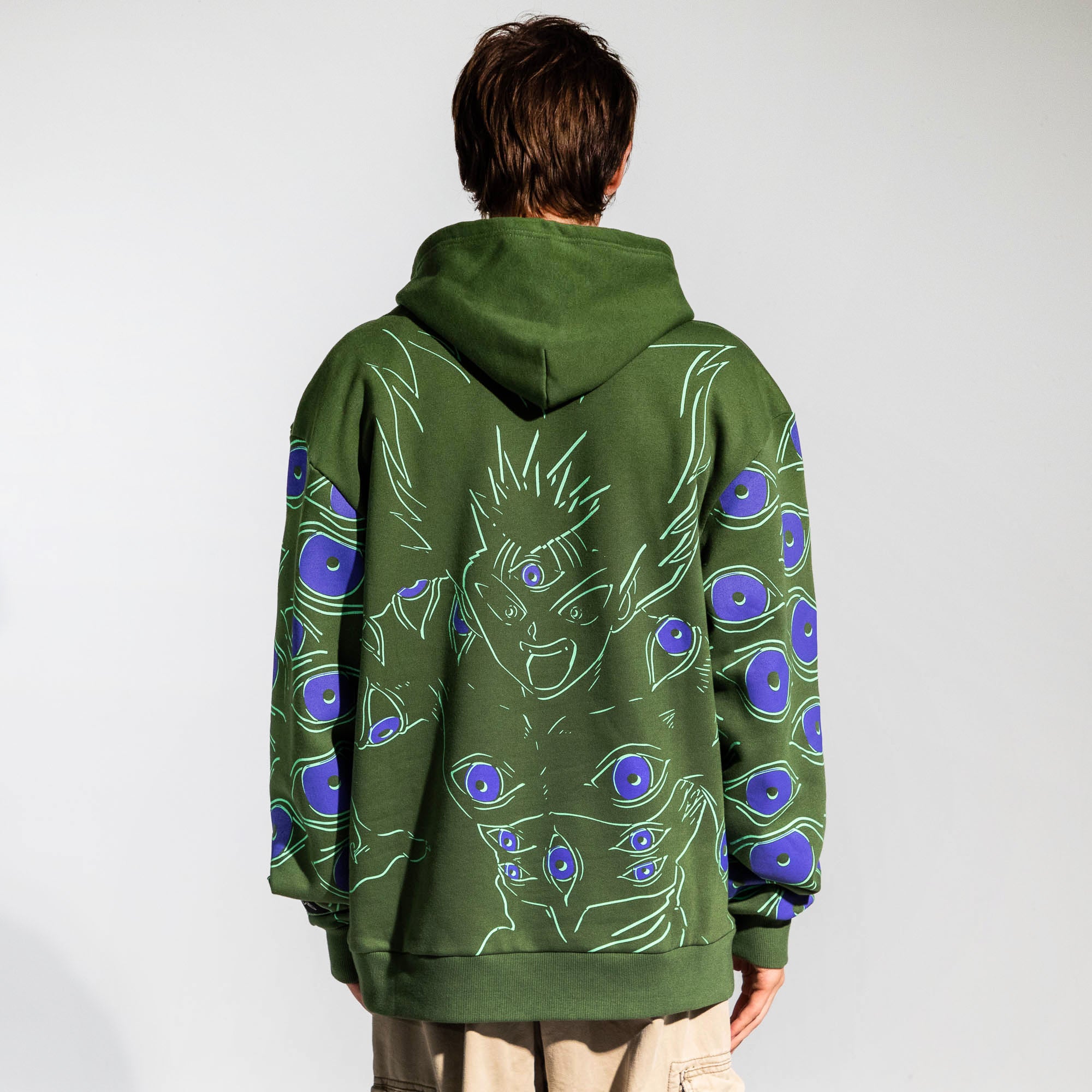 Jaganshi Hiei Green Hoodie