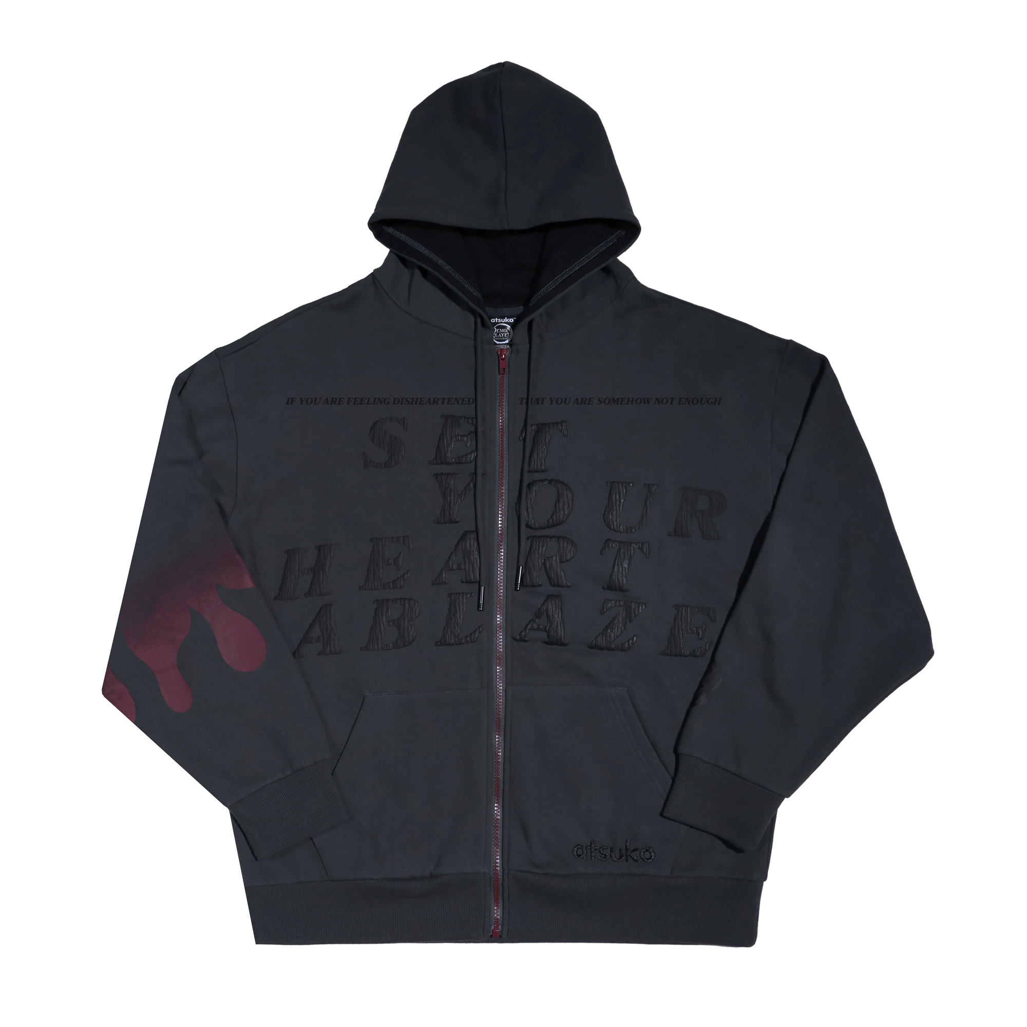 Kyojuro Rengoku Zip-Up Hoodie