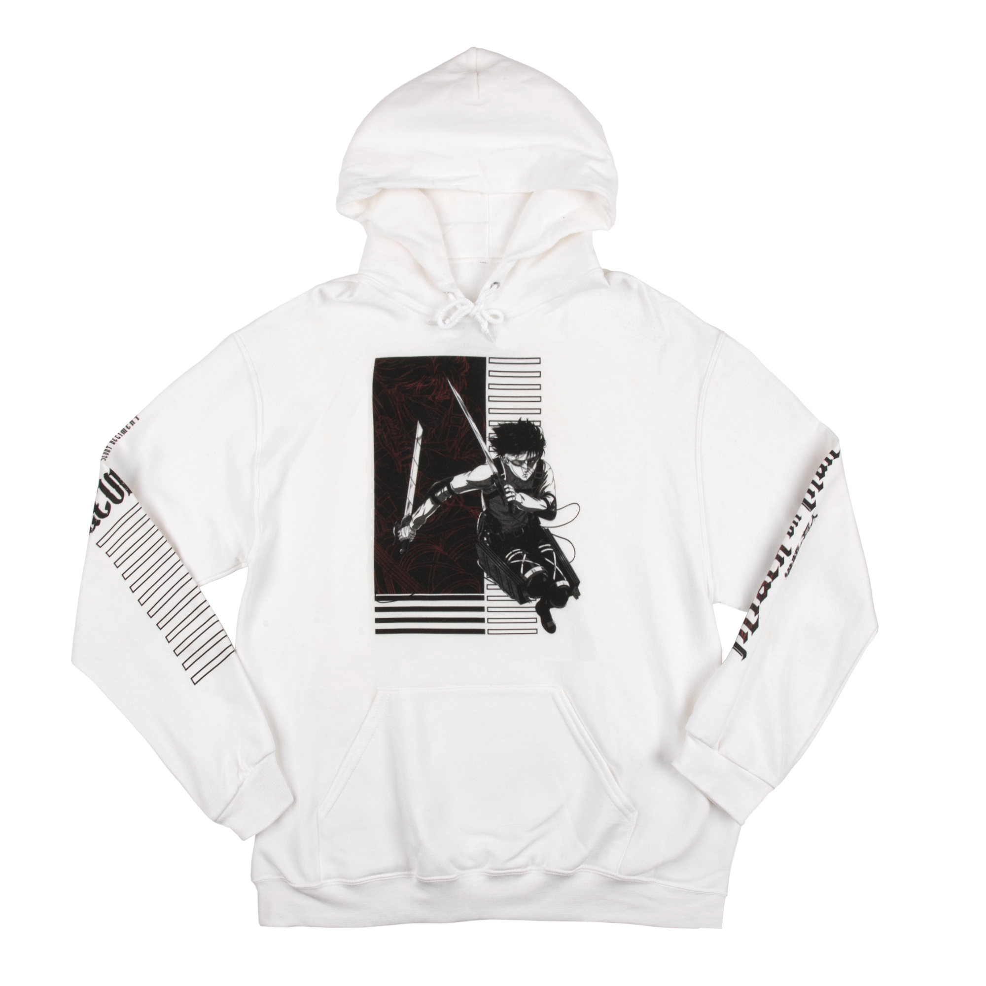 Levi Ackerman ODM White Hoodie