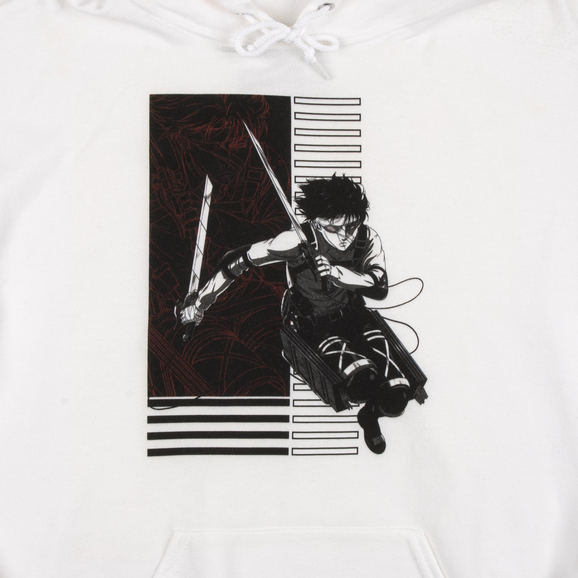 Levi Ackerman ODM White Hoodie